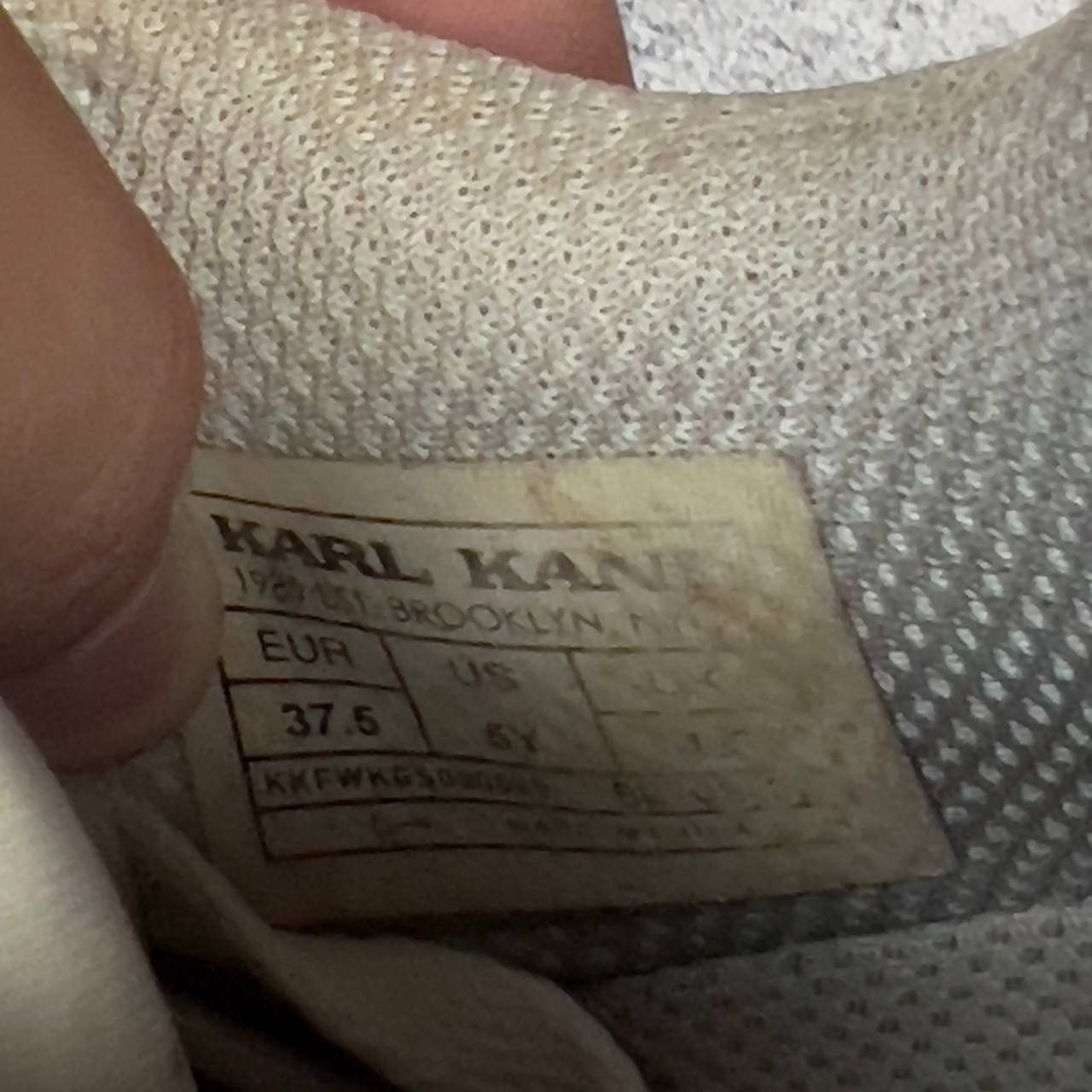 Karl Kani Karl Kani Shoes Unisex Size EUR 37.5 White` Size US 7 / IT 37 - 18 Thumbnail