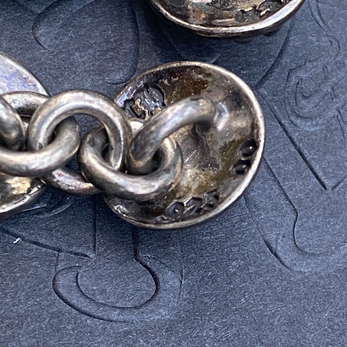 Chrome Hearts Chrome Hearts Cross Ball Horse Shoe Logo Cufflinks Size ONE SIZE - 3 Thumbnail