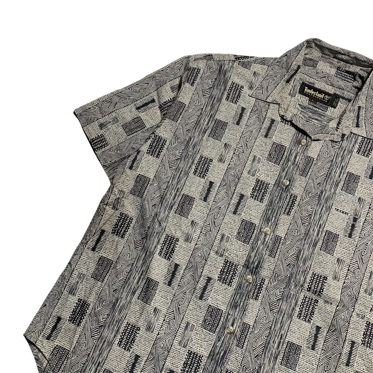 Timberland × Vintage Vintage Timberland Weathergear Short Shirt Buttun Up Size US L / EU 52-54 / 3 - 5 Thumbnail