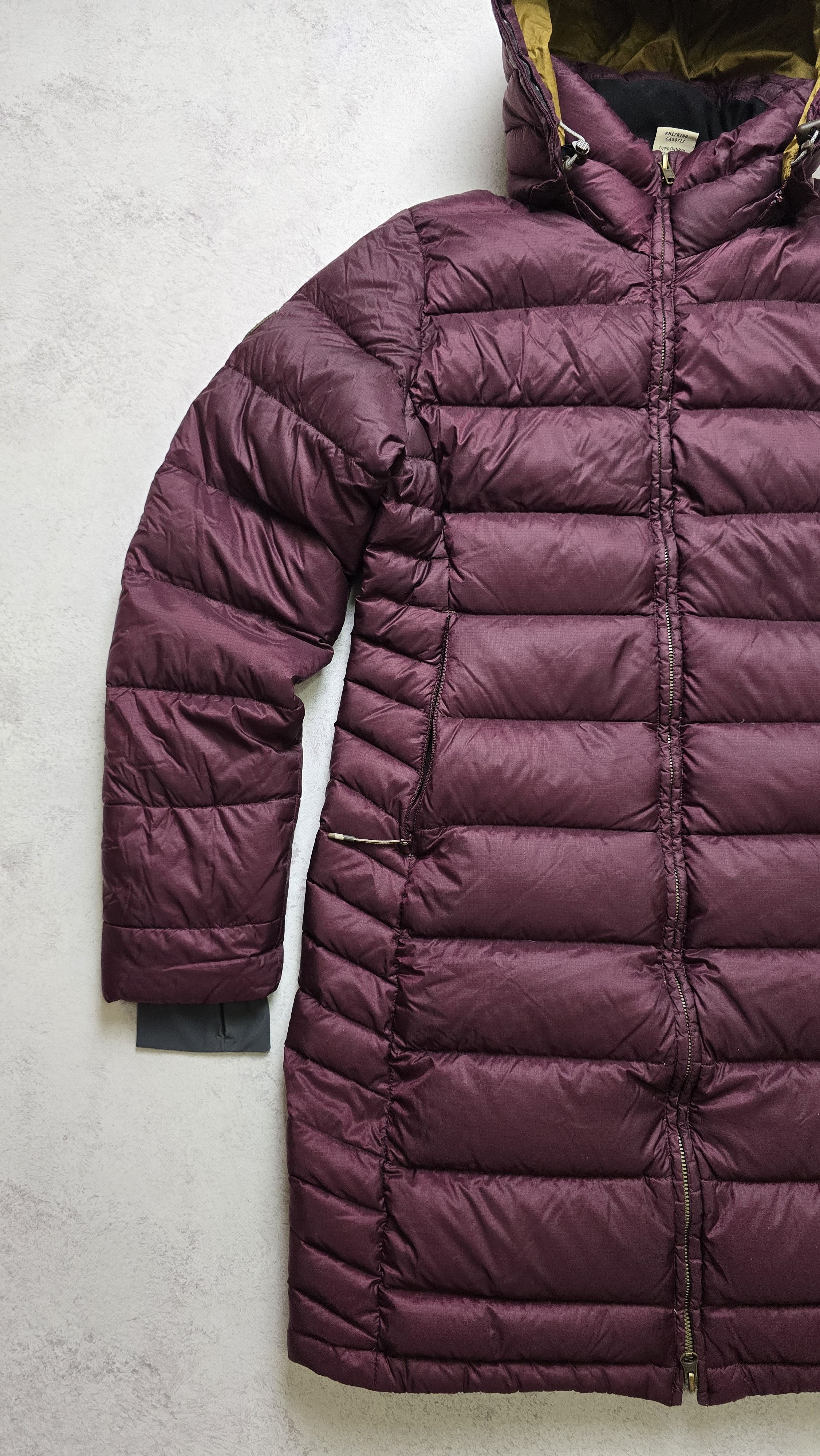 Rab Rab Deep Cover Down Parka Hooded Burgundy Winter Jacket Size M / US 6-8 / IT 42-44 - 6 Thumbnail