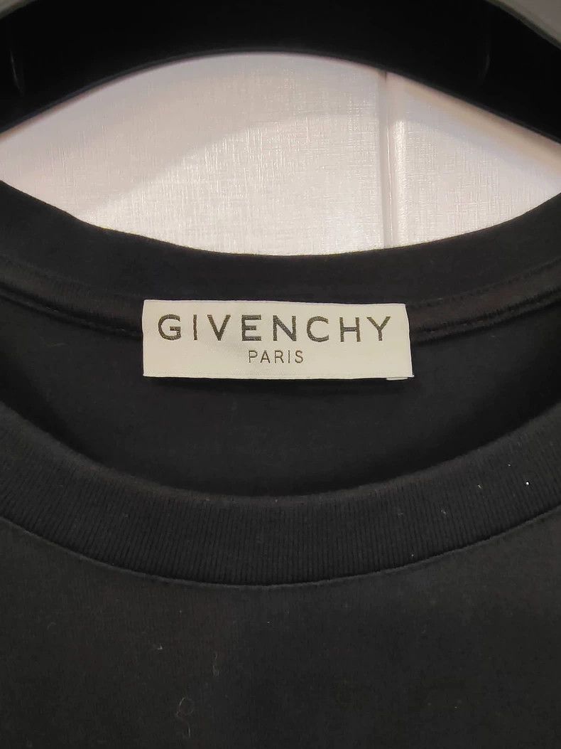 Givenchy Givenchy Black Embroidered Logo Short Sleeve T-Shirt, Size Size US M / EU 48-50 / 2 - 3 Thumbnail