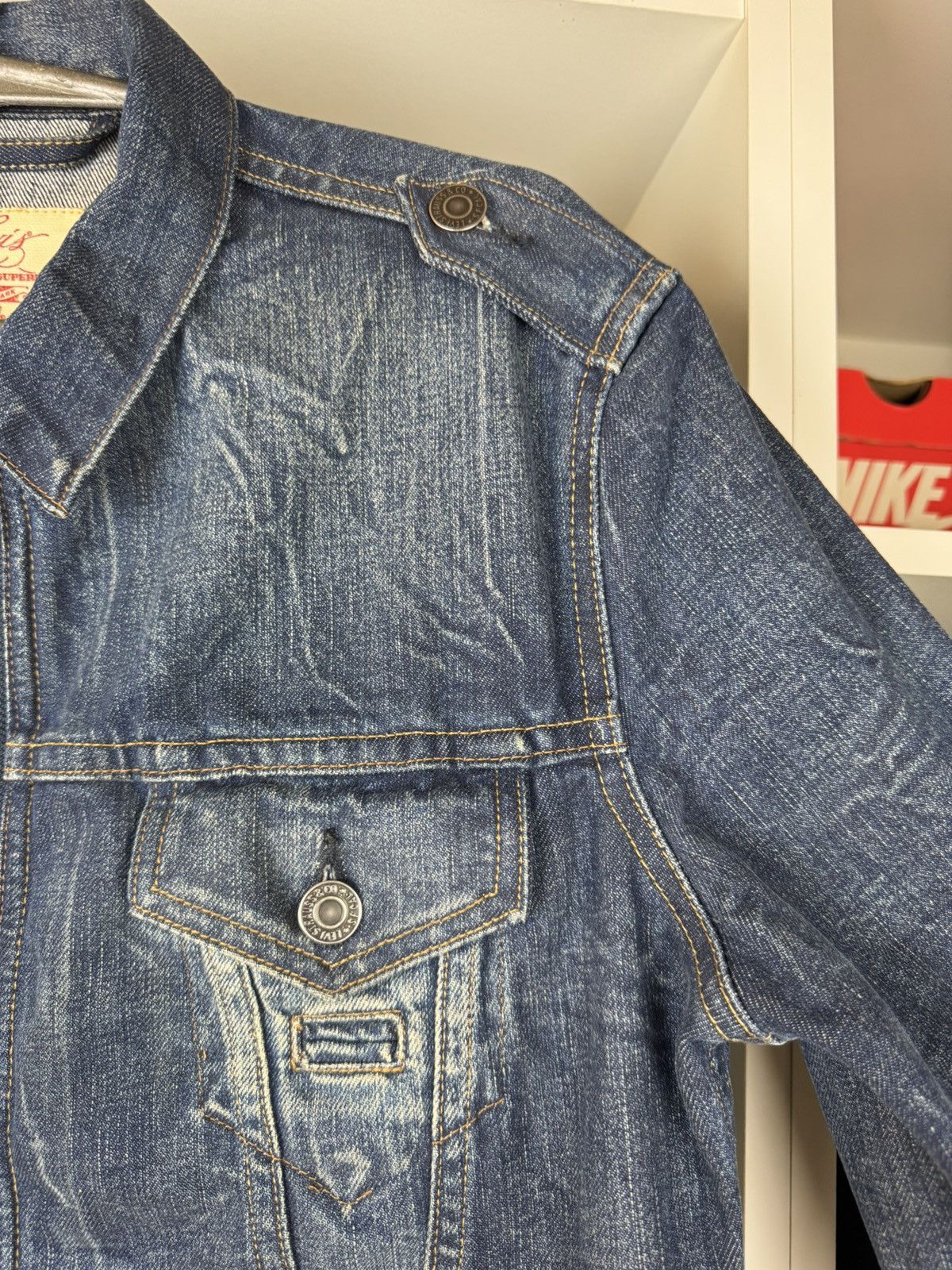 Levi's Levis Positively Superior Womens Denim Jacket Size L / US 10 / IT 46 - 11 Thumbnail