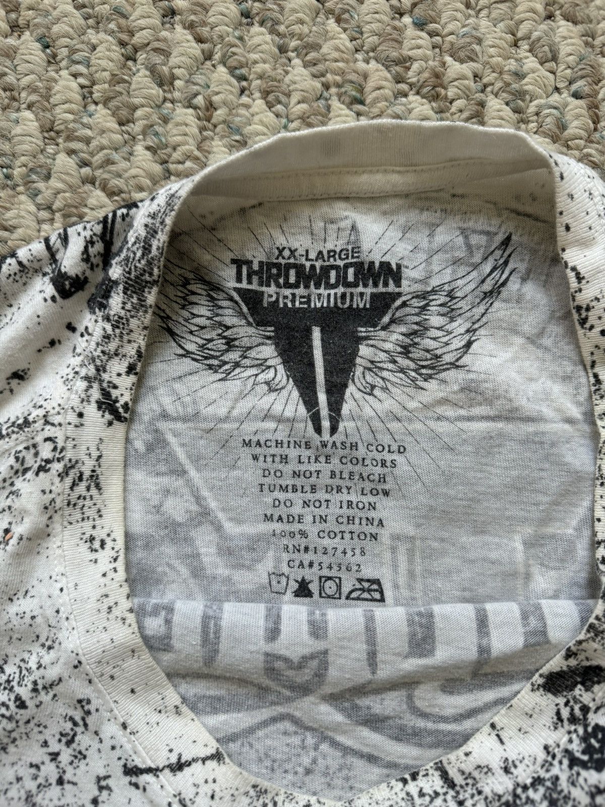 Affliction Y2K Throwdown Shirt (XXL) Size US XXL / EU 58 / 5 - 3 Thumbnail