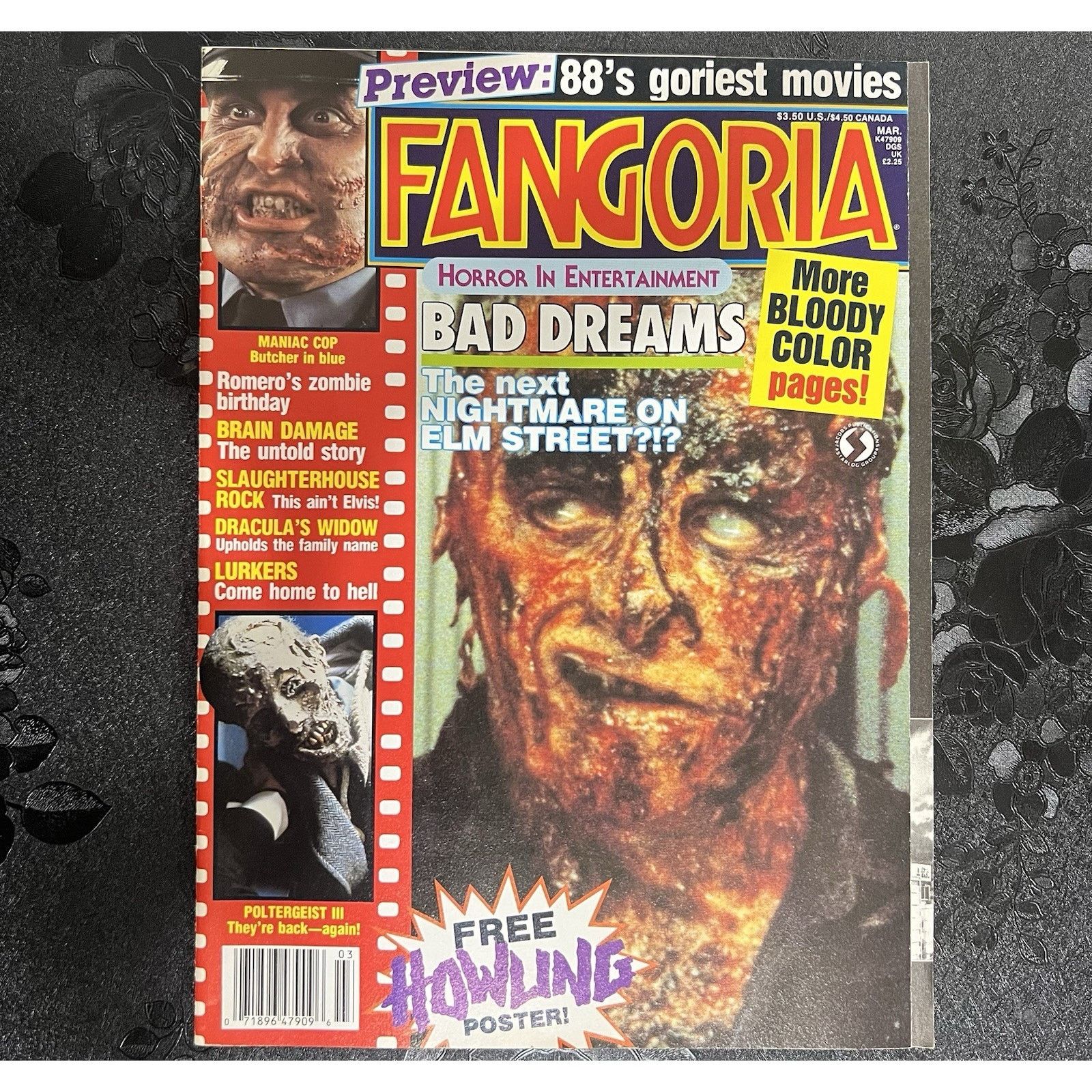 DC Comics Fangoria Magazine # 72 Vol 8 1988 Night of The Living Dead Size ONE SIZE - 1 Thumbnail