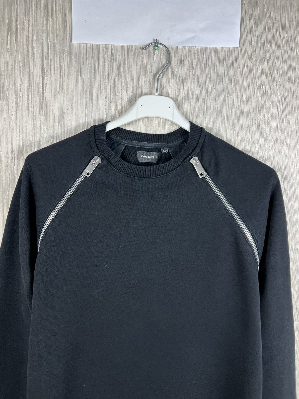 Diesel Vintage Diesel avant garde zippers crewneck opium sweatshirt Size US M / EU 48-50 / 2 - 5 Thumbnail