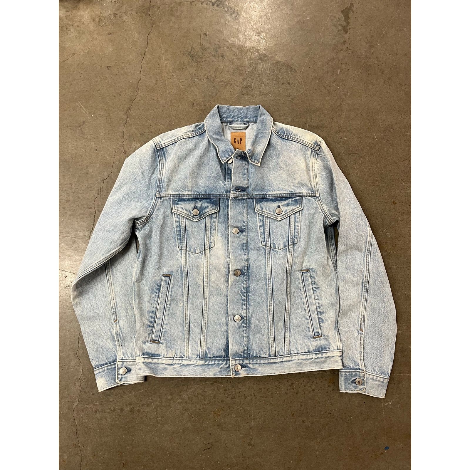 Gap Gap Men - Icon denim Jacket / M / Blue washed / NWOT Size US M / EU 48-50 / 2 - 4 Thumbnail