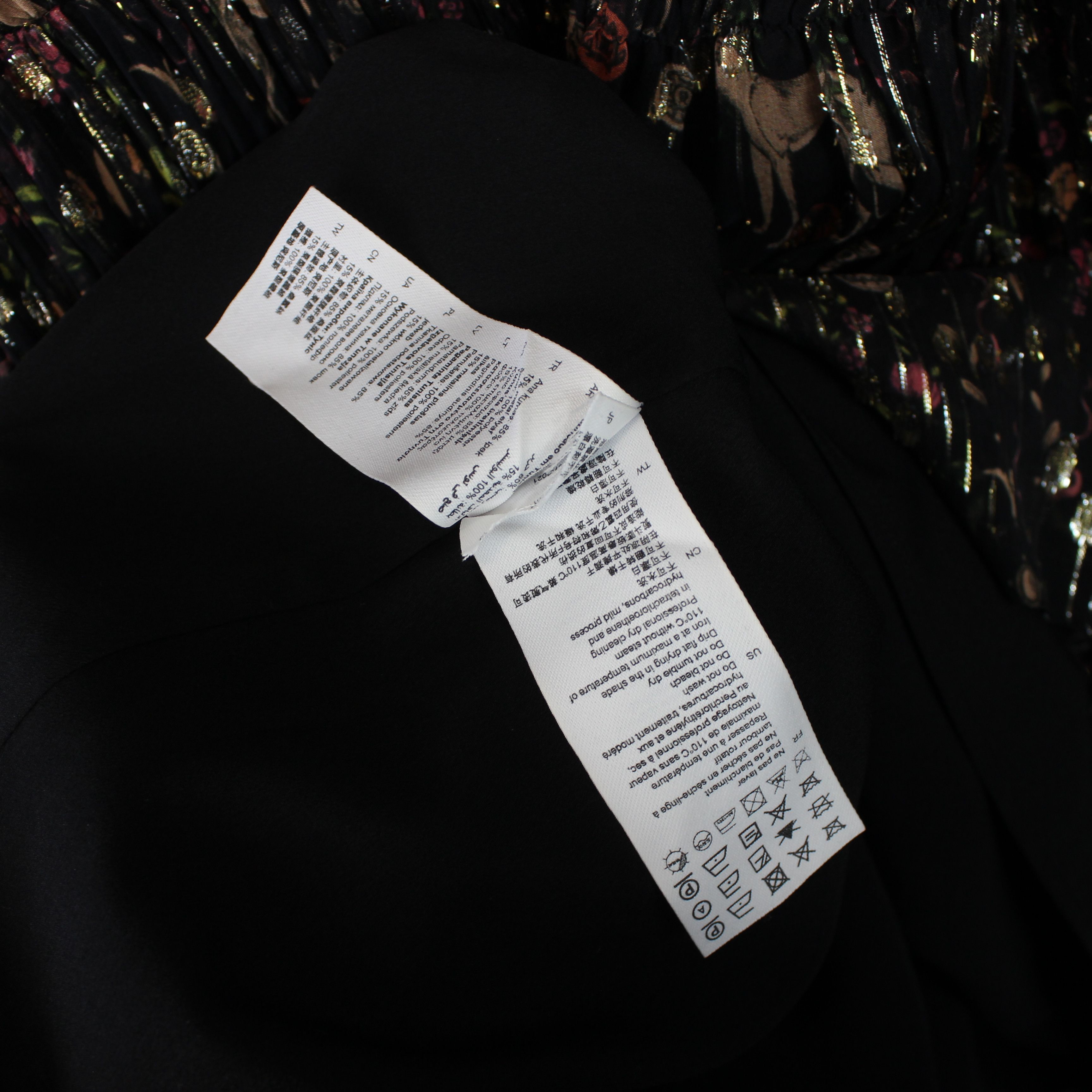 Sandro Sandro Paris dress women Dinna Printed 38 silk Size XS / US 0-2 / IT 36-38 - 18 Thumbnail