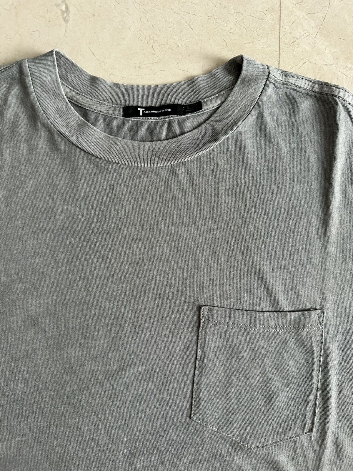 Alexander Wang Washed Pocket T-Shirt Size US XS / EU 42 / 0 - 2 Thumbnail