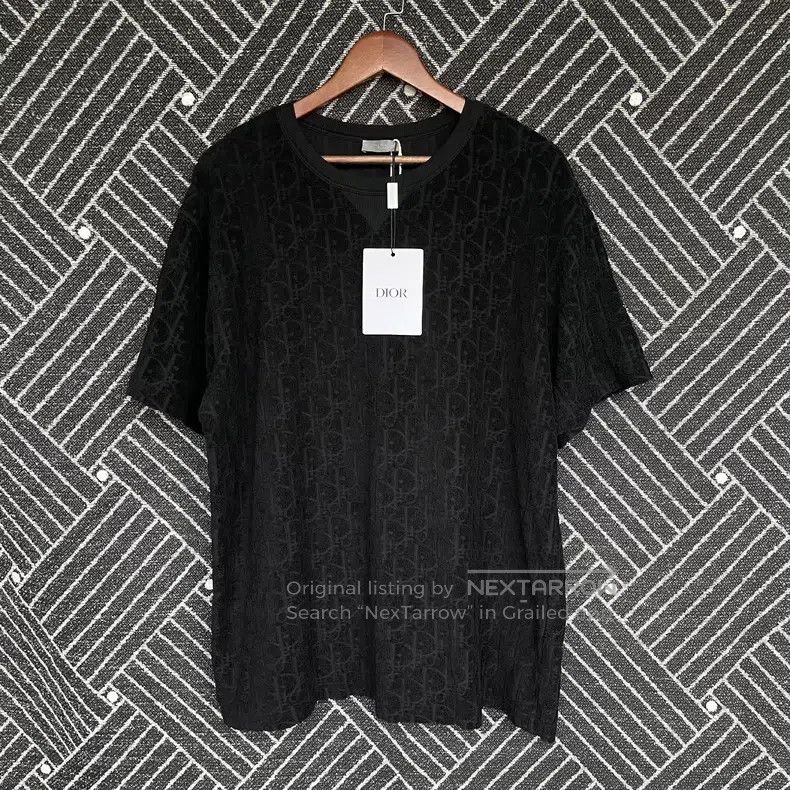 Dior Dior Printed round-neck short-sleeved T-shirt Size US XXL / EU 58 / 5 - 1 Thumbnail