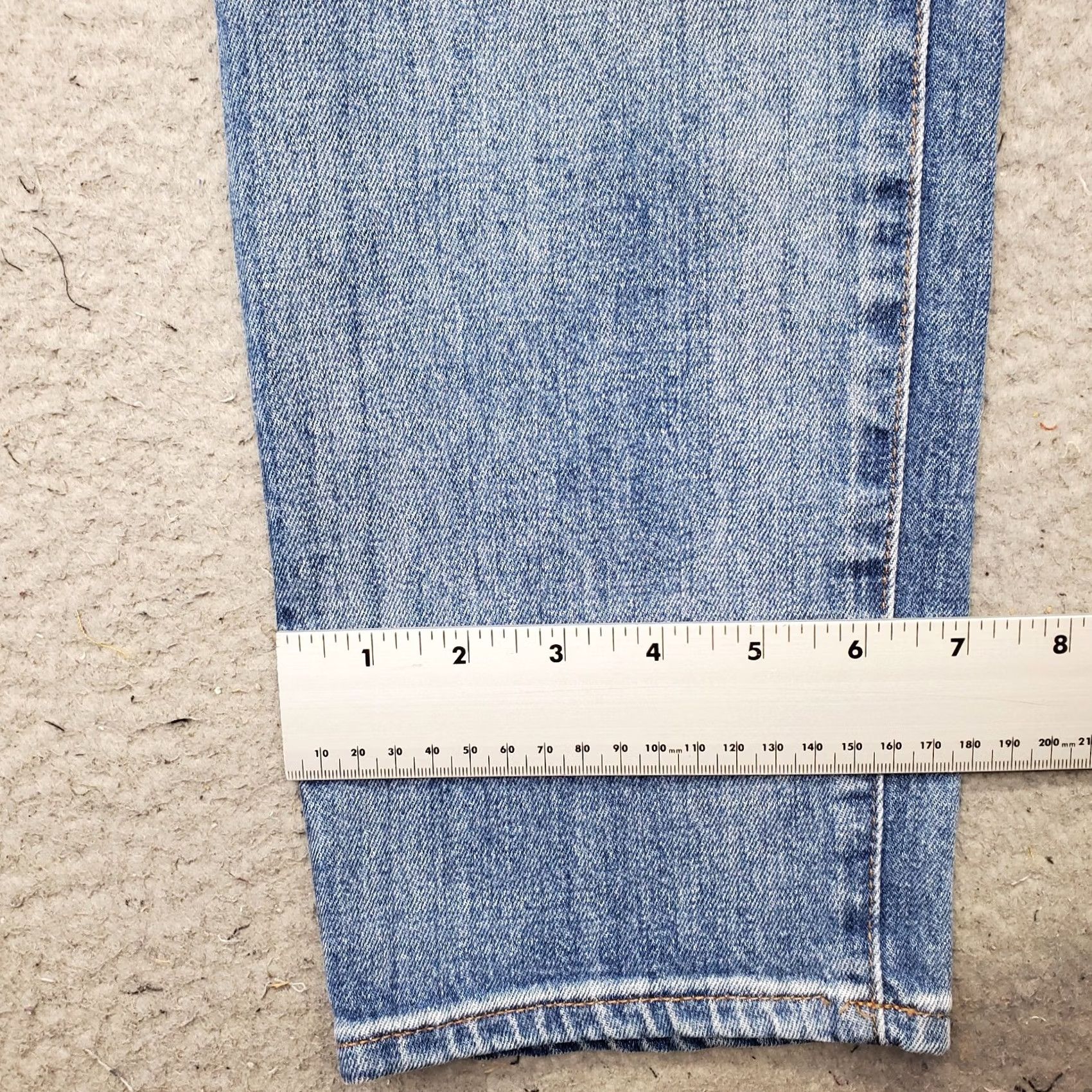 J.Crew J.Crew Boyfriend Jeans Womens 29 Blue Denim Slim Fit Medium Wash Straight Leg Size 29" - 5 Thumbnail