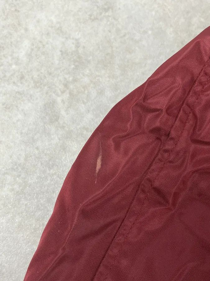 Prada 2000s Prada Red Burgundy Tech Zip-up Windbreaker Jacket Size US L / EU 52-54 / 3 - 13 Thumbnail