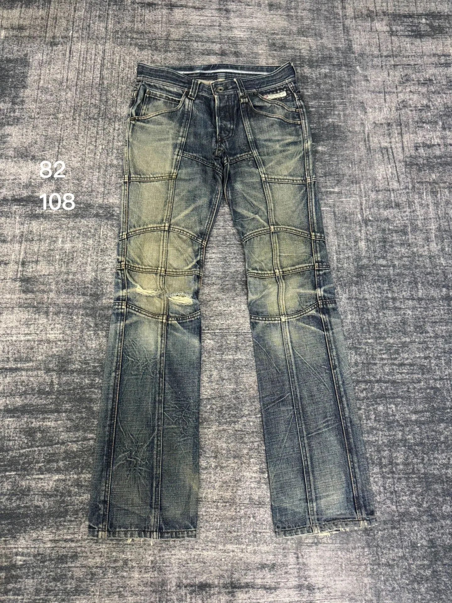 Vintage Vintage NICOLE CLUB Japanese Washed Retro Blue Jeans. Size US 31 - 1 Thumbnail