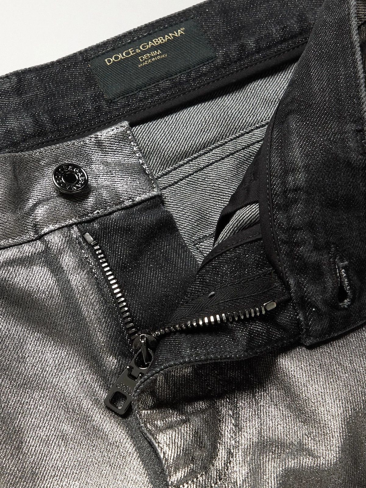 Dolce & Gabbana o1y0125 Logo Jeans in Grey Size US 34 / EU 50 - 4 Thumbnail