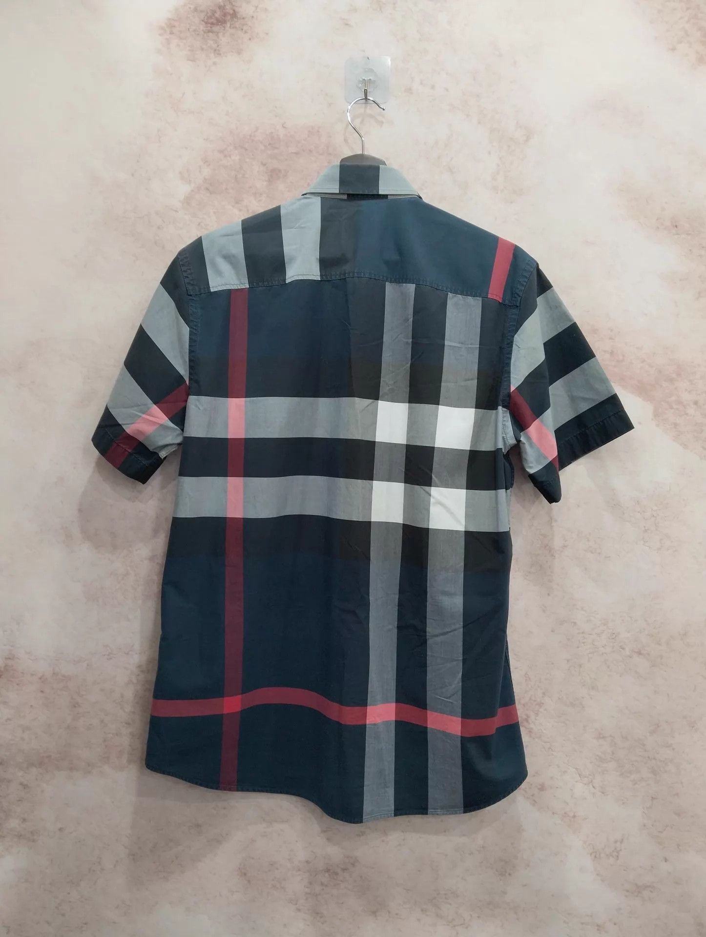 Burberry Burberry Check Short Sleeve Shirt M 95 New Size US M / EU 48-50 / 2 - 2 Thumbnail