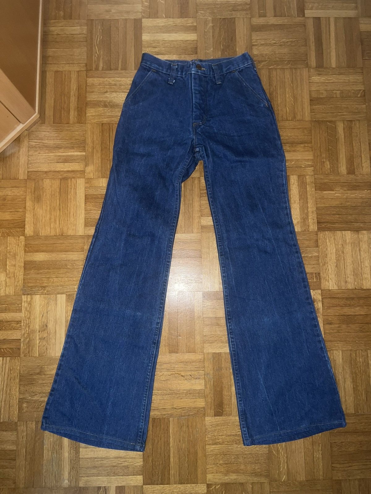 Wrangler Blue Bell Wrangler 70s Jeans Made in Malta Size 25" / US 0 / IT 36 - 1 Thumbnail