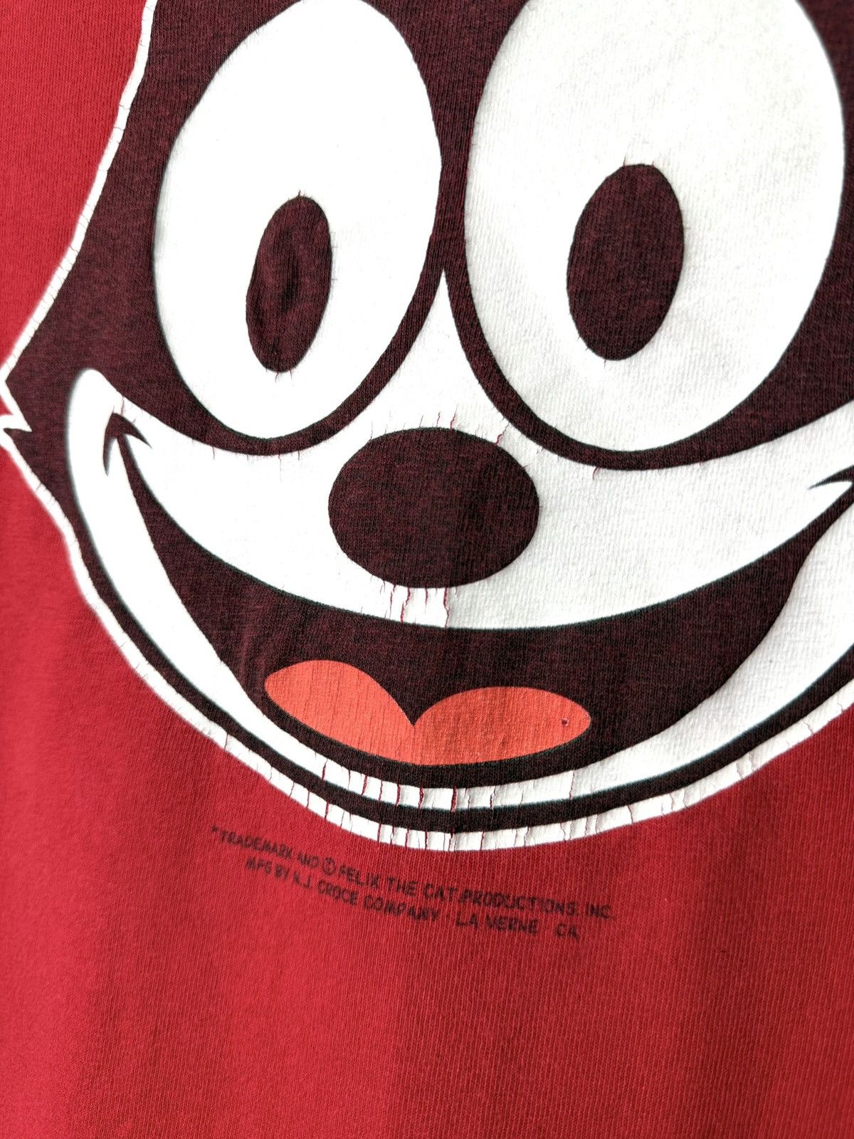 Vintage Rare! Vintage 1990’s Felix The Cat T Shirt Cartoon Movie Size US L / EU 52-54 / 3 - 3 Thumbnail