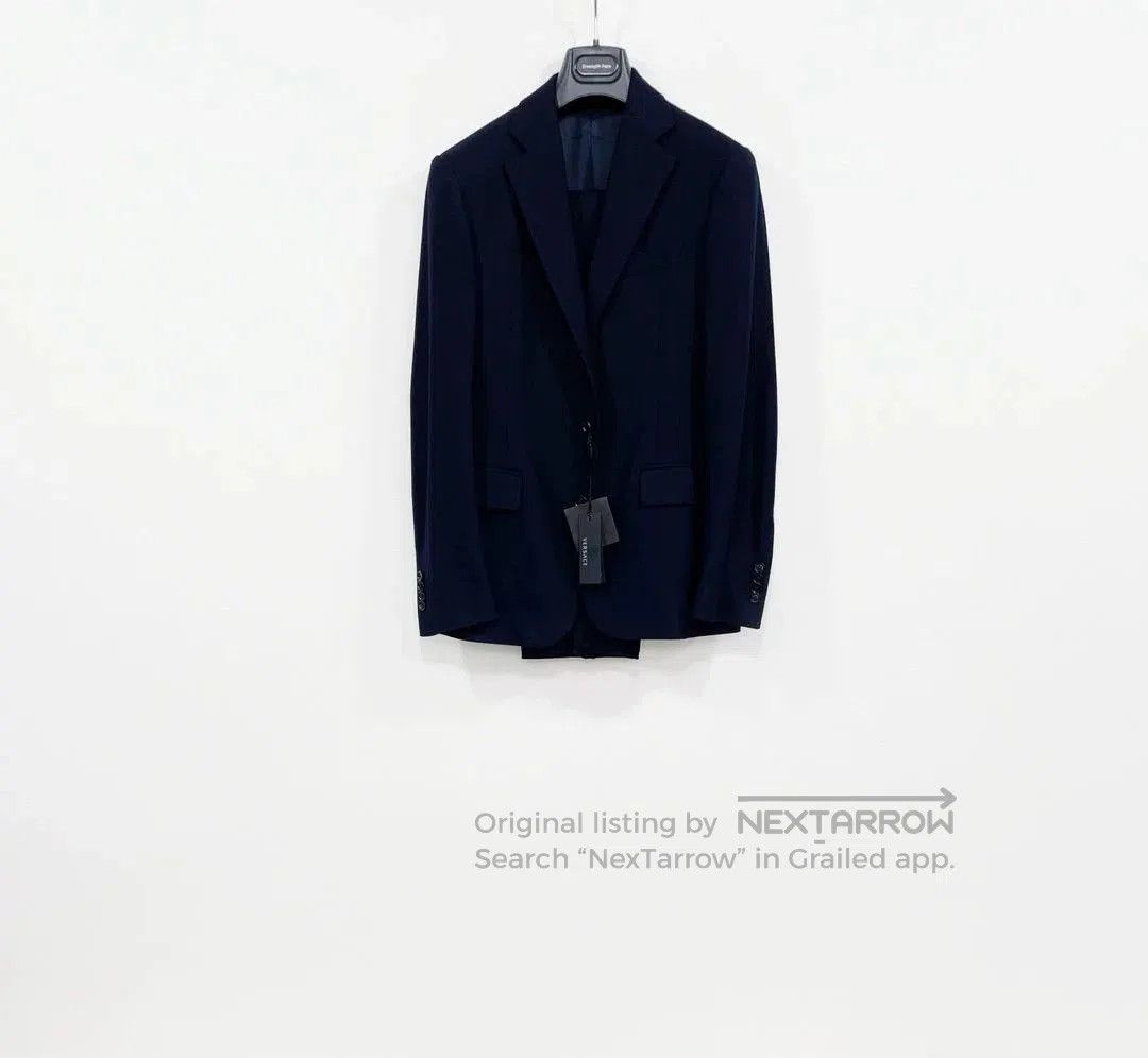 VERSACE 100% Wool Suit Set.