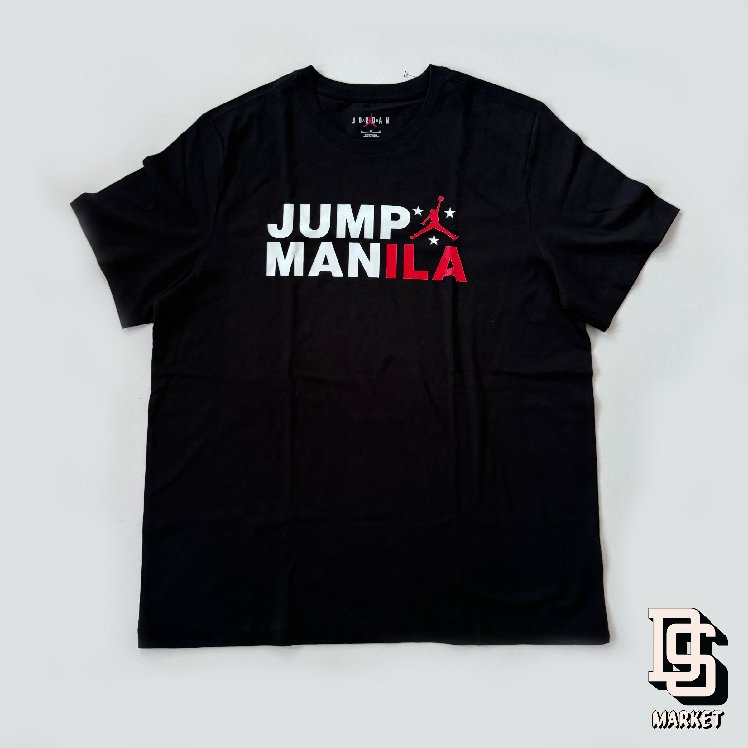 image of Manila Philippines Jumpman Manila Air Jordan Tee XL Filipino in Black, Men's