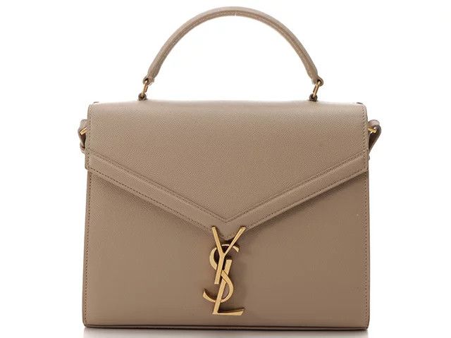 Saint Laurent Paris o1b1hav111024 Size: OS / Mini Handle Bag in Dark Beige Size ONE SIZE - 1 Thumbnail