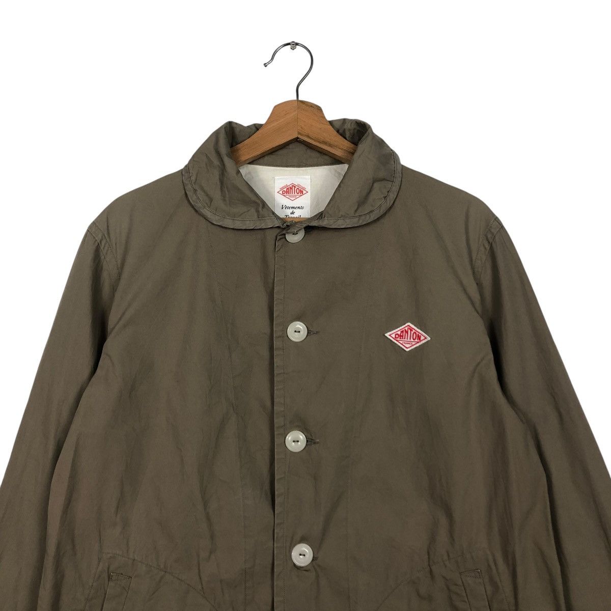 Danton 🔥VINTAGE CHORE WORK JACKET DANTON VETEMENTS DE TRAVAIL Size US M / EU 48-50 / 2 - 5 Thumbnail