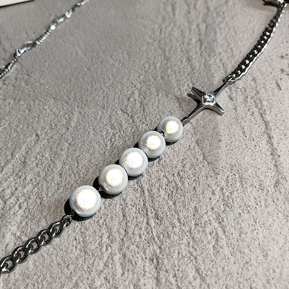Other Pearl Vintage STEAL! Y2K Chains Necklace Chain Size ONE SIZE - 4 Thumbnail