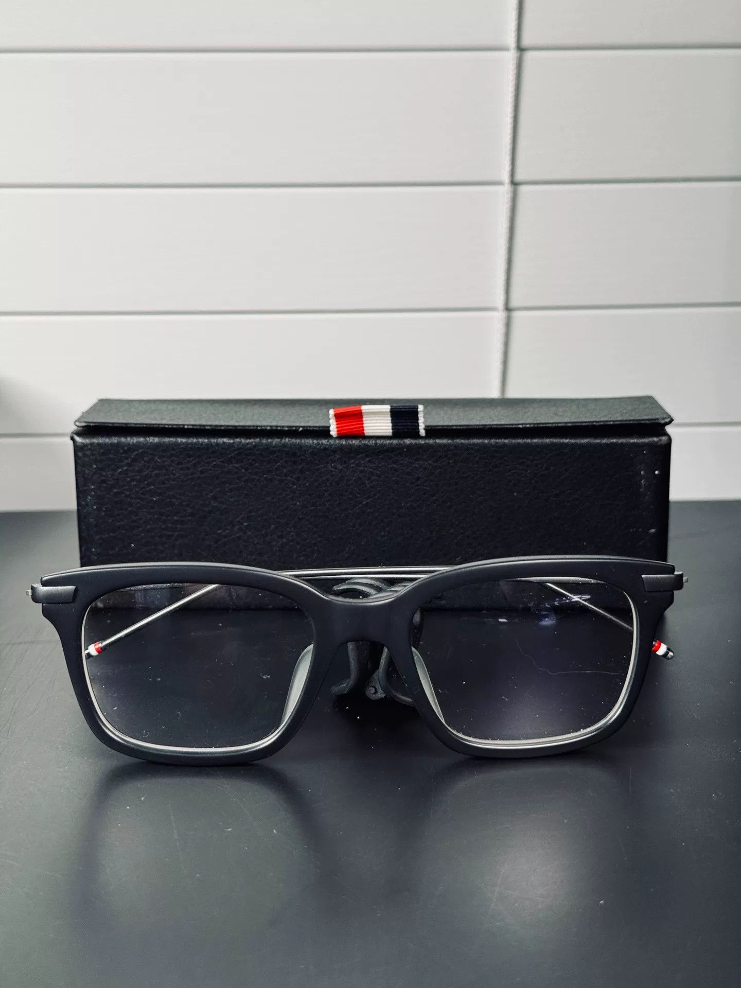 Thom Browne thom browne black optical glasses with case Size ONE SIZE - 1 Thumbnail