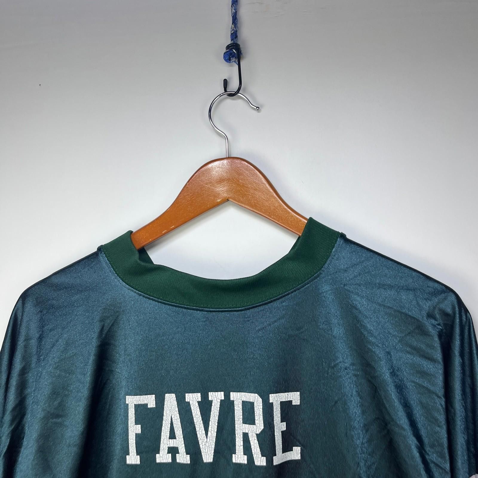 Reebok Vintage New York Jets Brett Favre Number 4 Jersey 2XL Size ONE SIZE - 9 Thumbnail