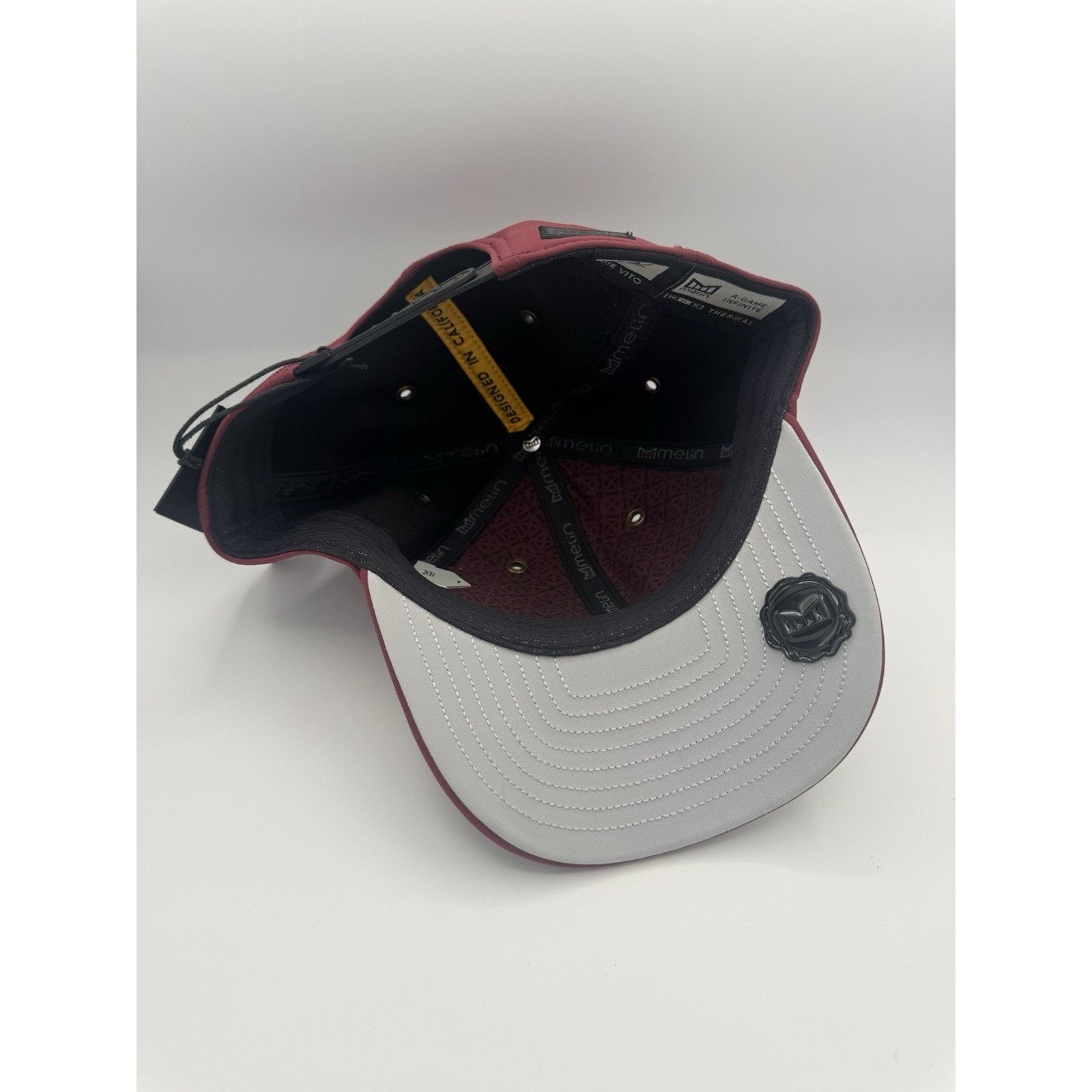 melin Melin Thermal A-Game Infinite Hat Maroon Snapback NEW NWT Size ONE SIZE - 7 Thumbnail