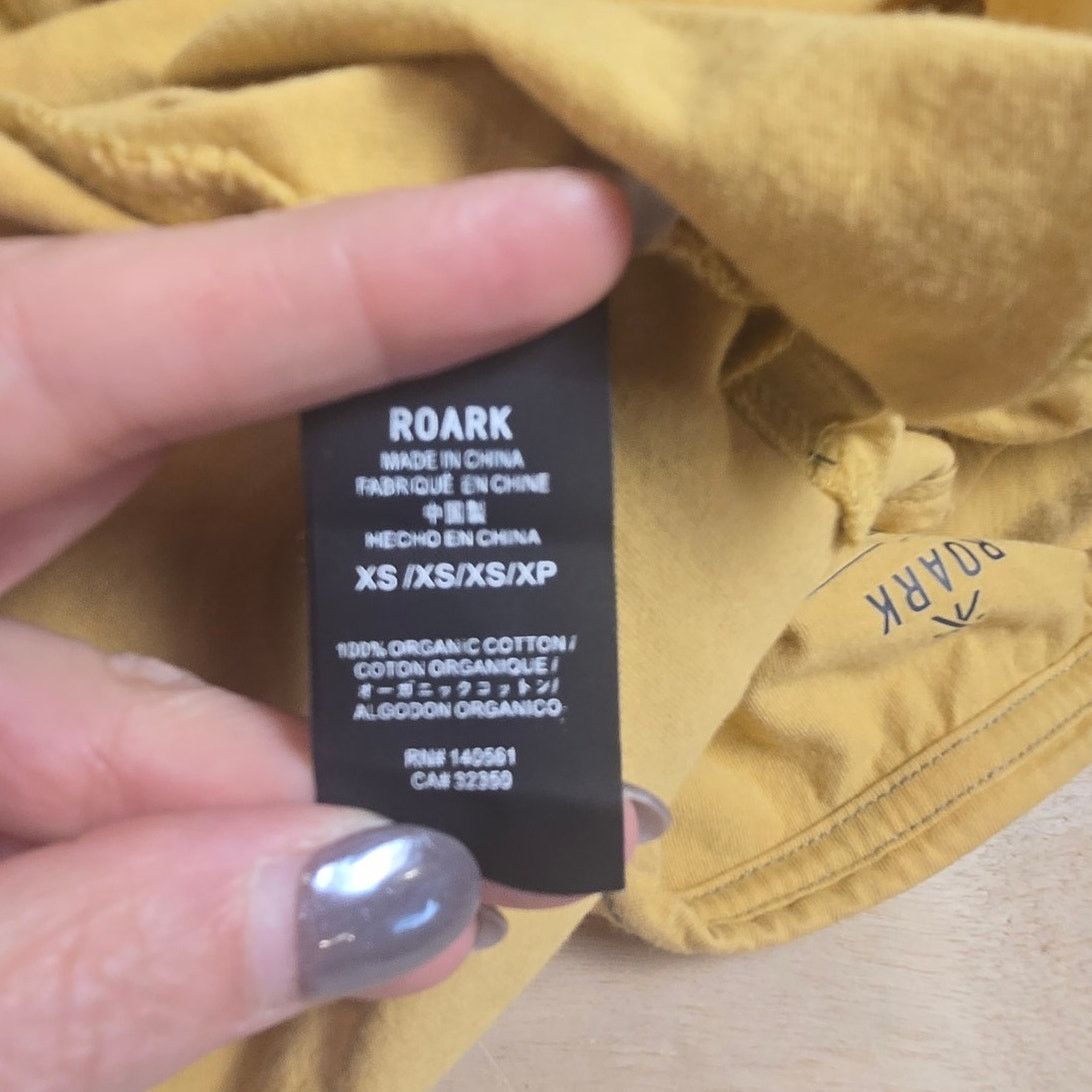 Roark Roark Lightweight pocket tee Organic XS Mustard yellow Size US XS / EU 42 / 0 - 6 Thumbnail