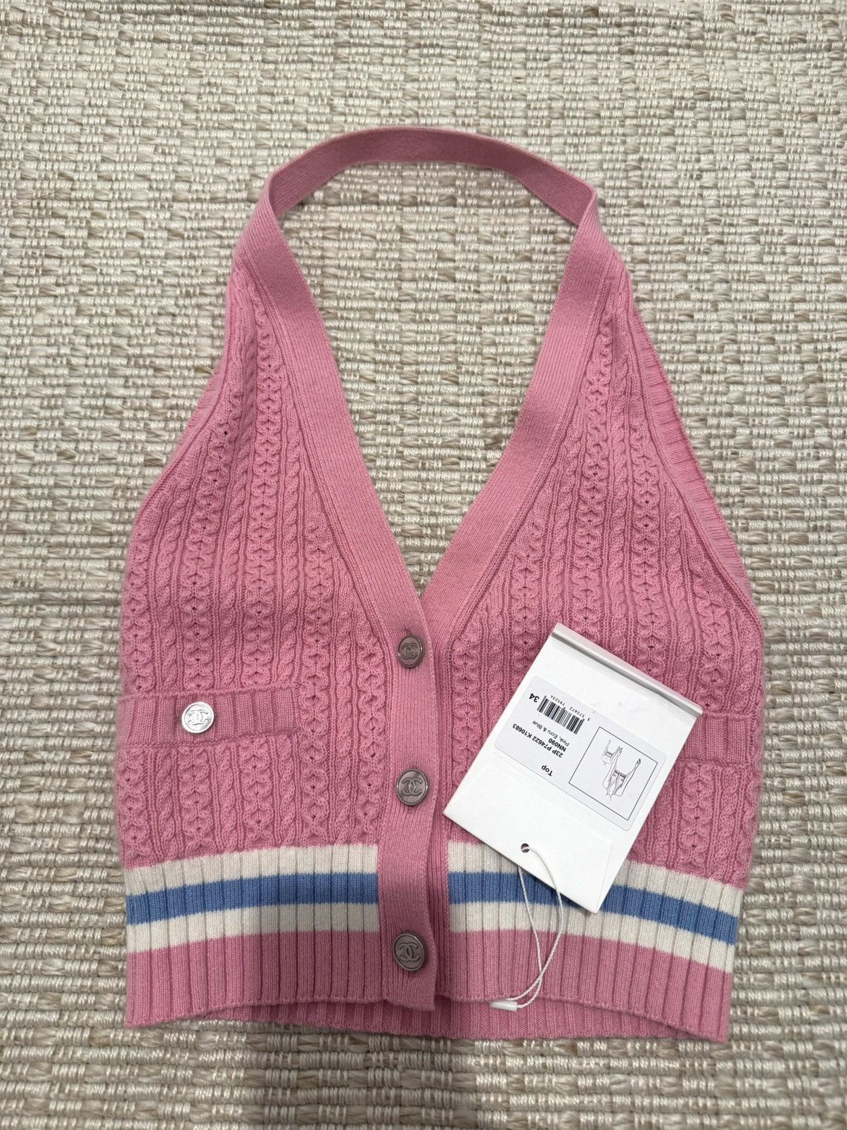 Chanel Chanel 23P crop top szie 34 Size XS / US 0-2 / IT 36-38 - 1 Thumbnail
