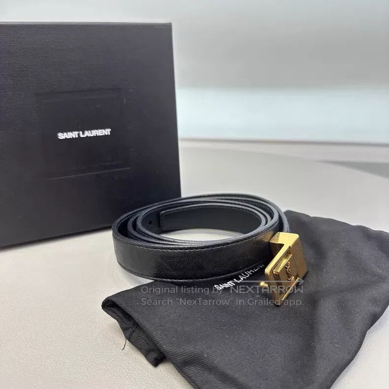 Saint Laurent Paris Saint Laurent Paris Ladies Belt i Size ONE SIZE - 3 Thumbnail