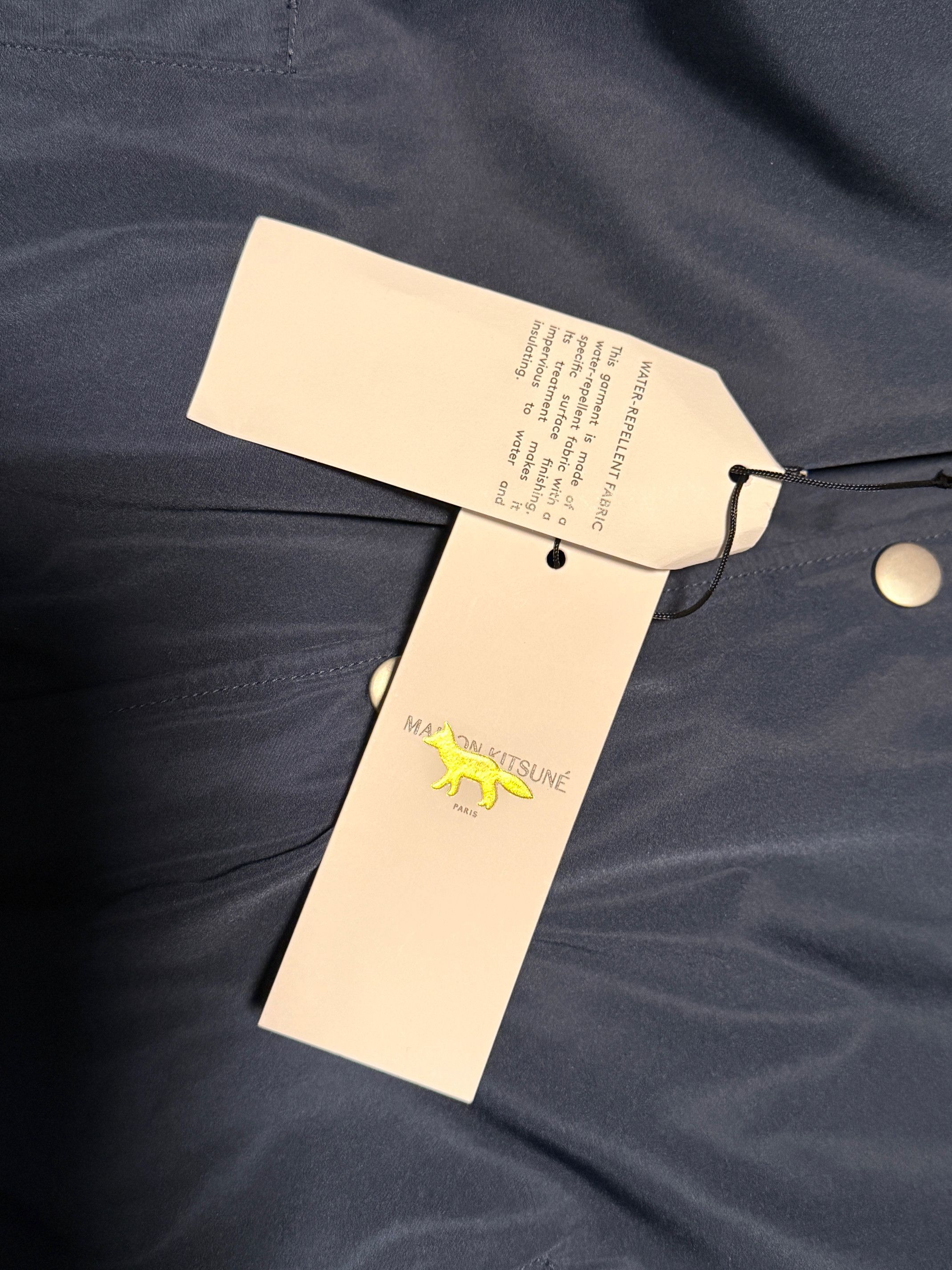 Maison Kitsune Coach Jacket Navy Size US M / EU 48-50 / 2 - 10 Thumbnail