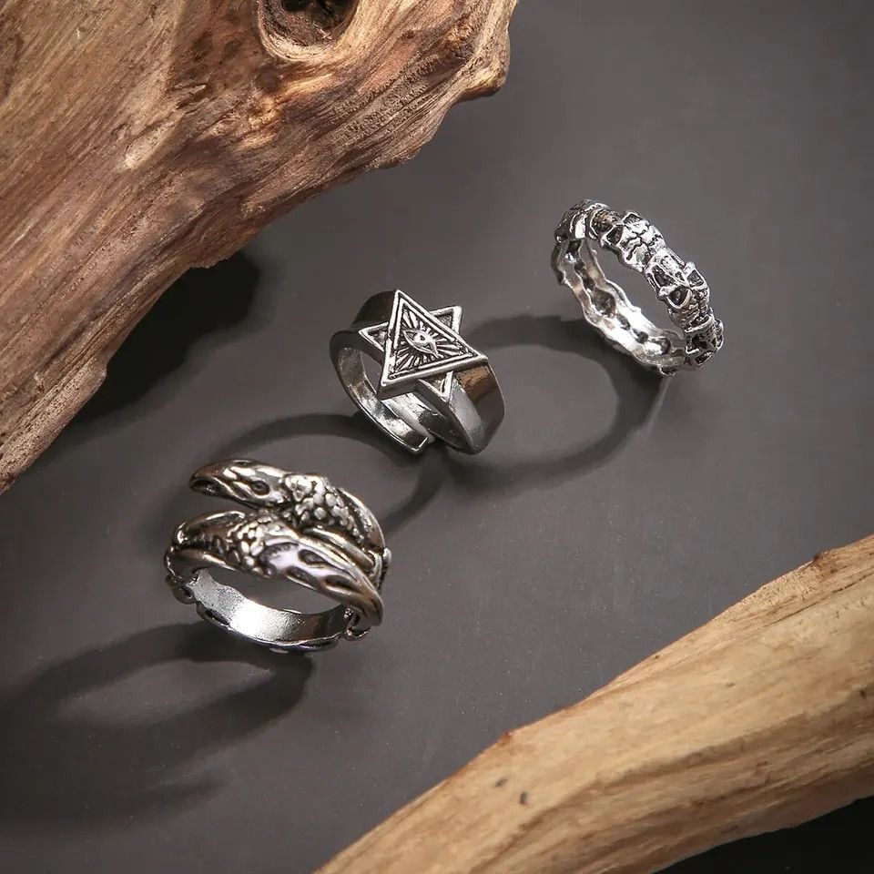 Other Vintage Finger Ring Accessories 3 pieces Size ONE SIZE - 1 Thumbnail