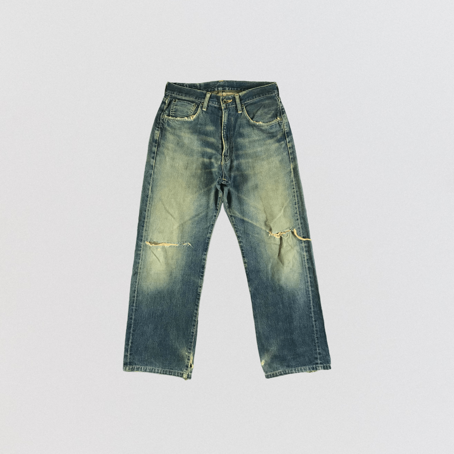 Edwin Vintage Edwin 505 Selvedge Jeans-JM3648 Size US 31 - 1 Thumbnail
