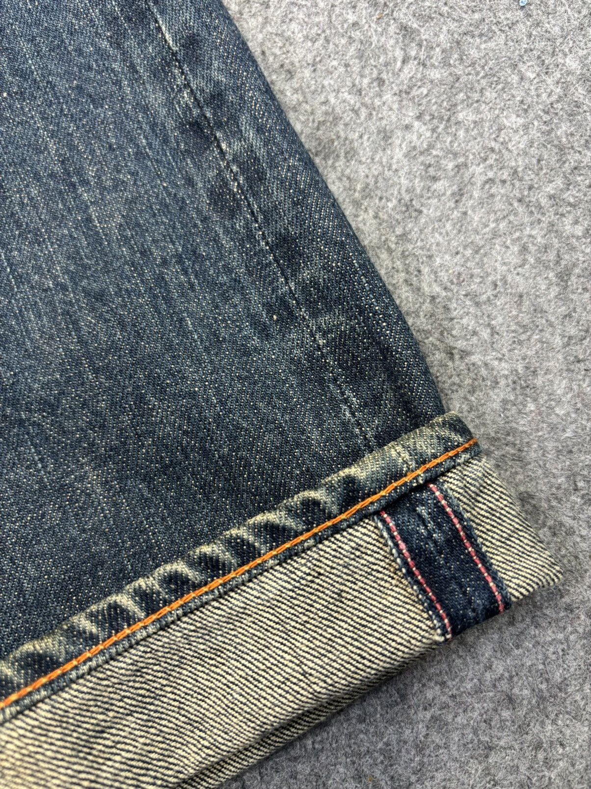 45rpm 💥W25 Insane 90s💥Mud Wash 45rpm Japan Sturdy Denim F879 Size US 26 / EU 42 - 7 Thumbnail