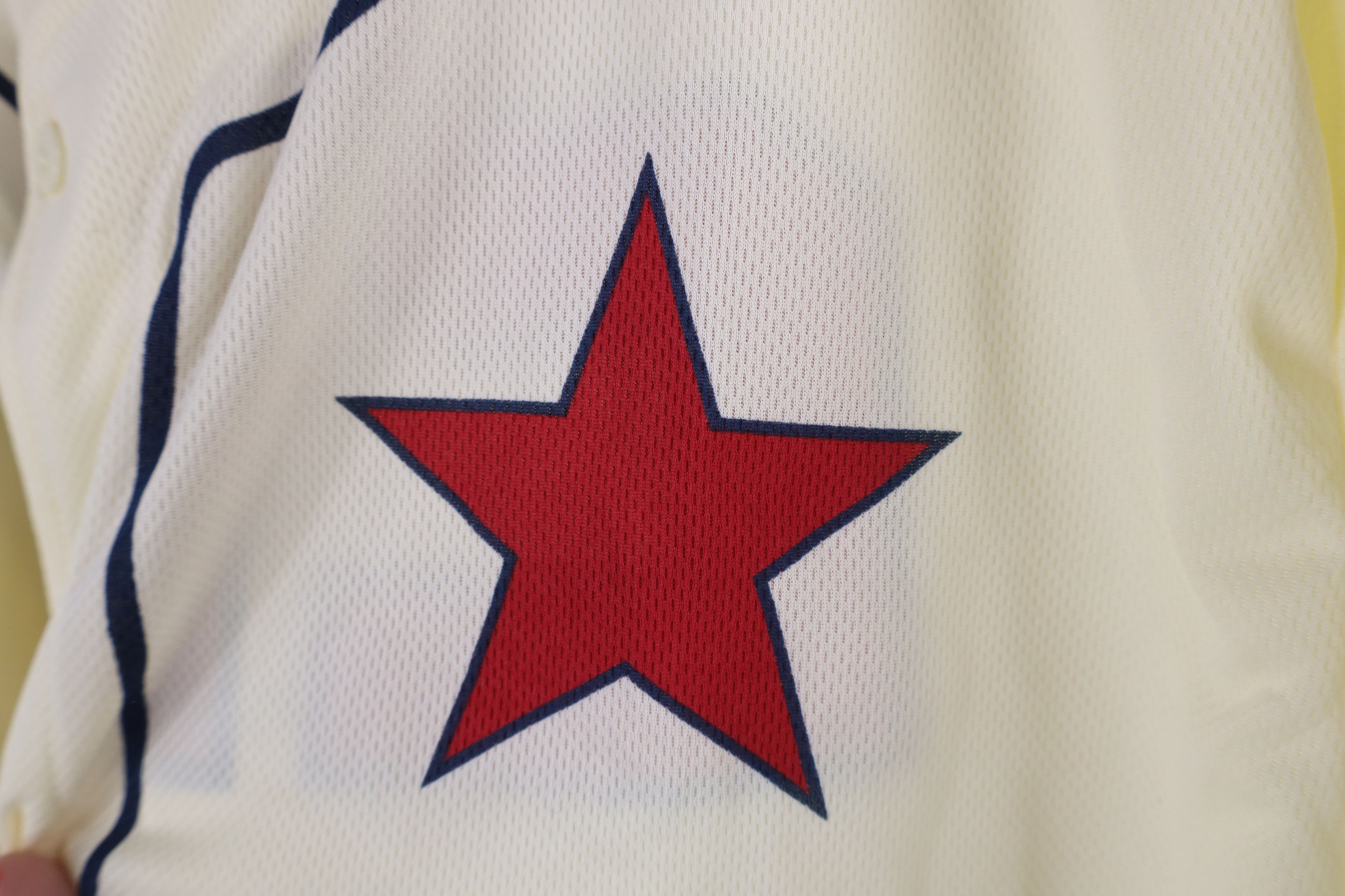 Vintage Vintage Negro League Detroit Stars Baseball Jersey Cream Size US XXL / EU 58 / 5 - 5 Thumbnail