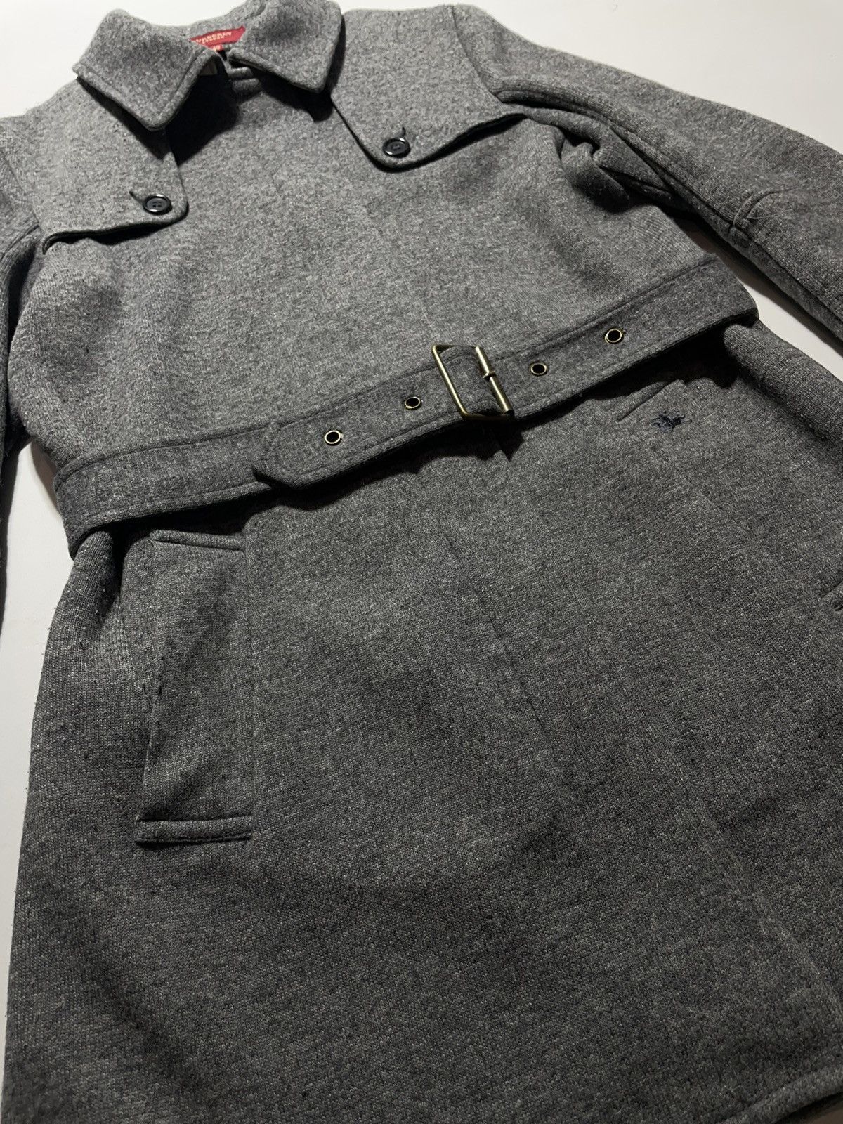 Burberry Vintage Burberry Women’s Wool Coat Size S / US 4 / IT 40 - 4 Thumbnail