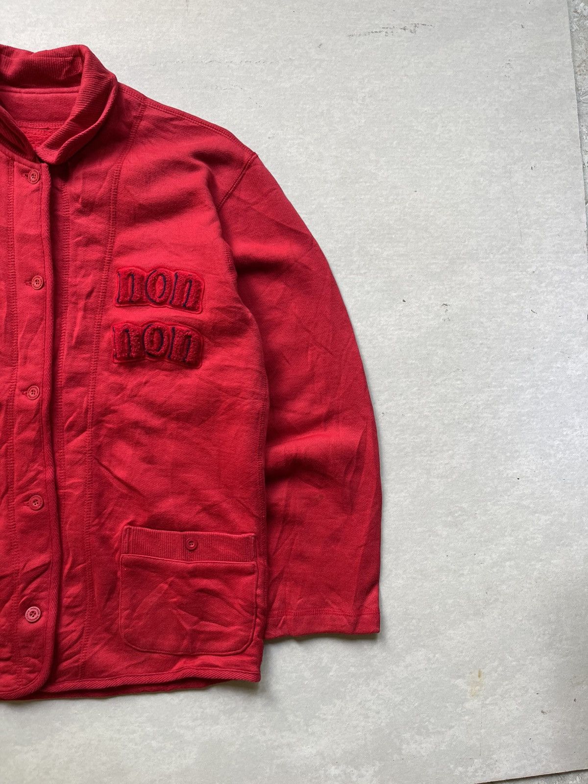 Mademoiselle Non Non 🔥Vtg Issey Miyake Mademoiselle Non Non Embroider Logo Jacket Size M / US 6-8 / IT 42-44 - 3 Thumbnail