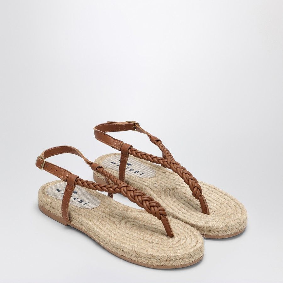 Manebi o1d2blof0824 Leather Canyon Sandal in Brown Size US 8 / IT 38 - 2 Thumbnail