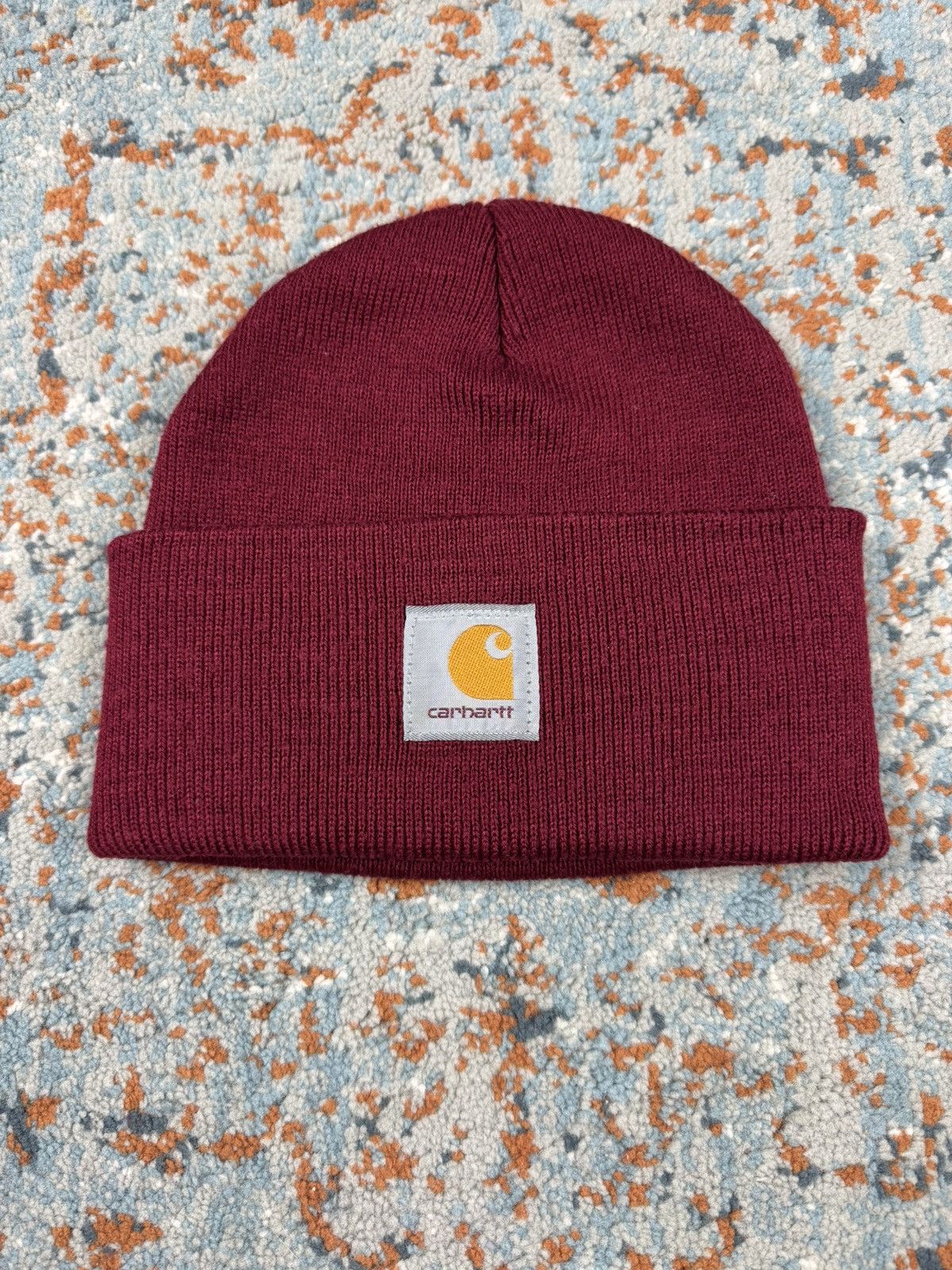 Carhartt × Vintage Vintage Carhartt watch hat beefy thick beanie earth tones Size ONE SIZE - 3 Thumbnail