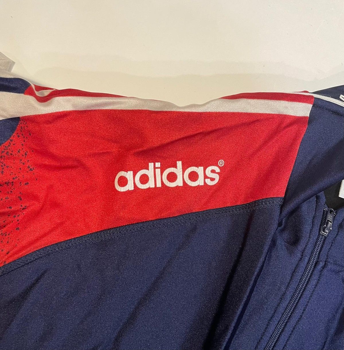 Adidas Adidas 90s jumpsuit vintage sportswear retro tracksuit Size US 36 / EU 52 - 4 Thumbnail