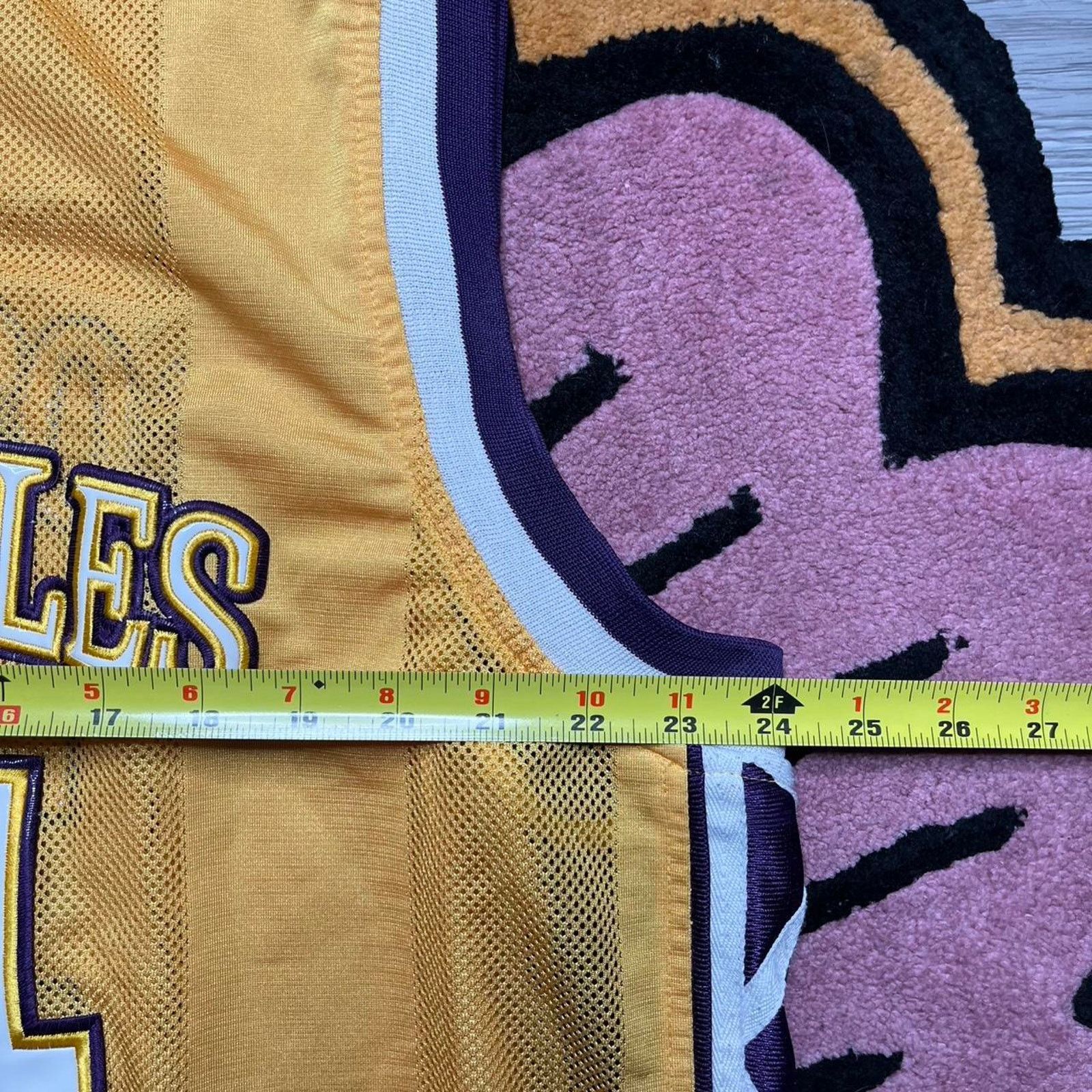 NBA × Vintage Vintage 212 NYC Los Angeles Embroidered Basketball Jersey Size US XXL / EU 58 / 5 - 4 Thumbnail
