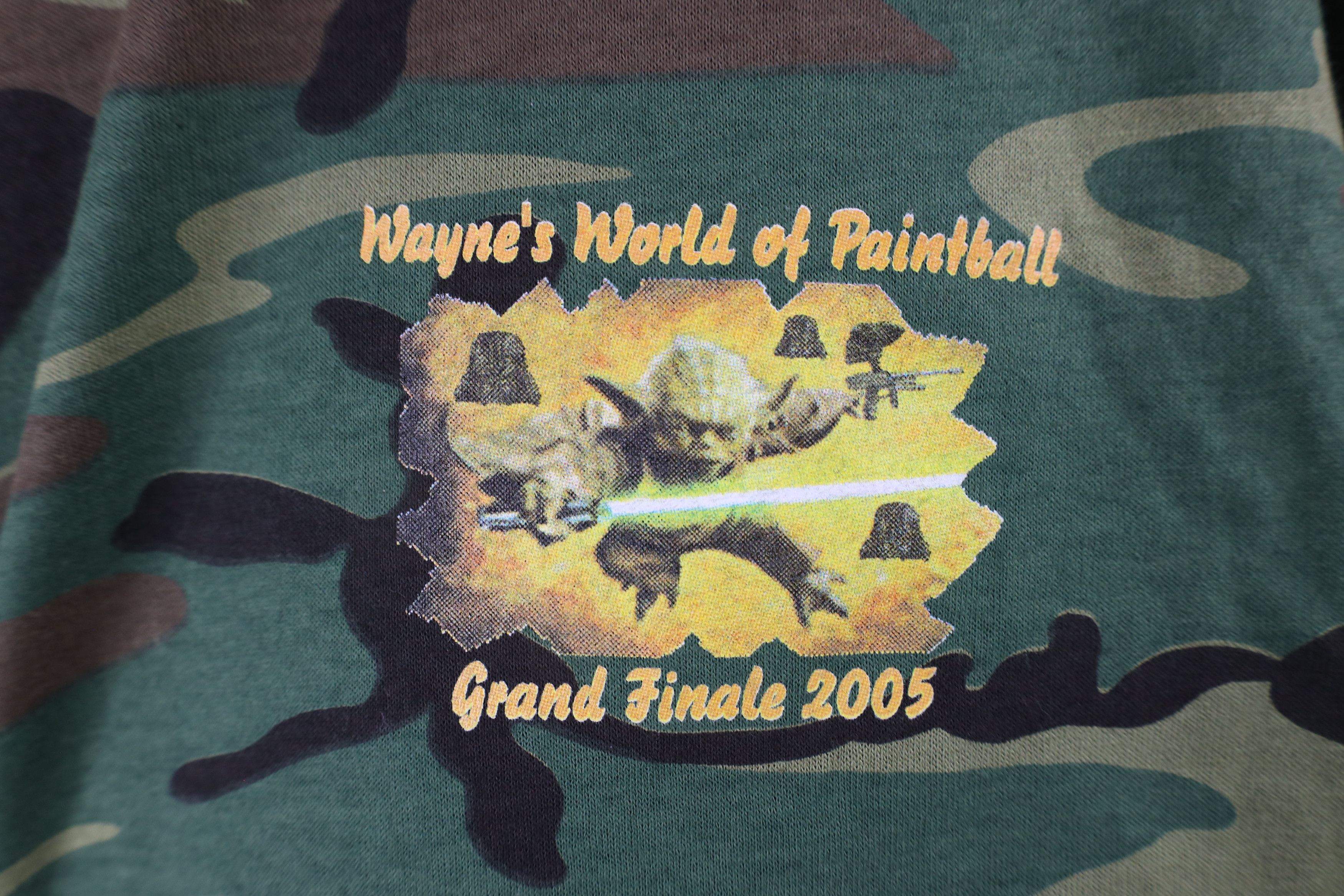 Vintage Vintage Y2K Streetwear Camouflage Paintball T-Shirt Size US L / EU 52-54 / 3 - 4 Thumbnail