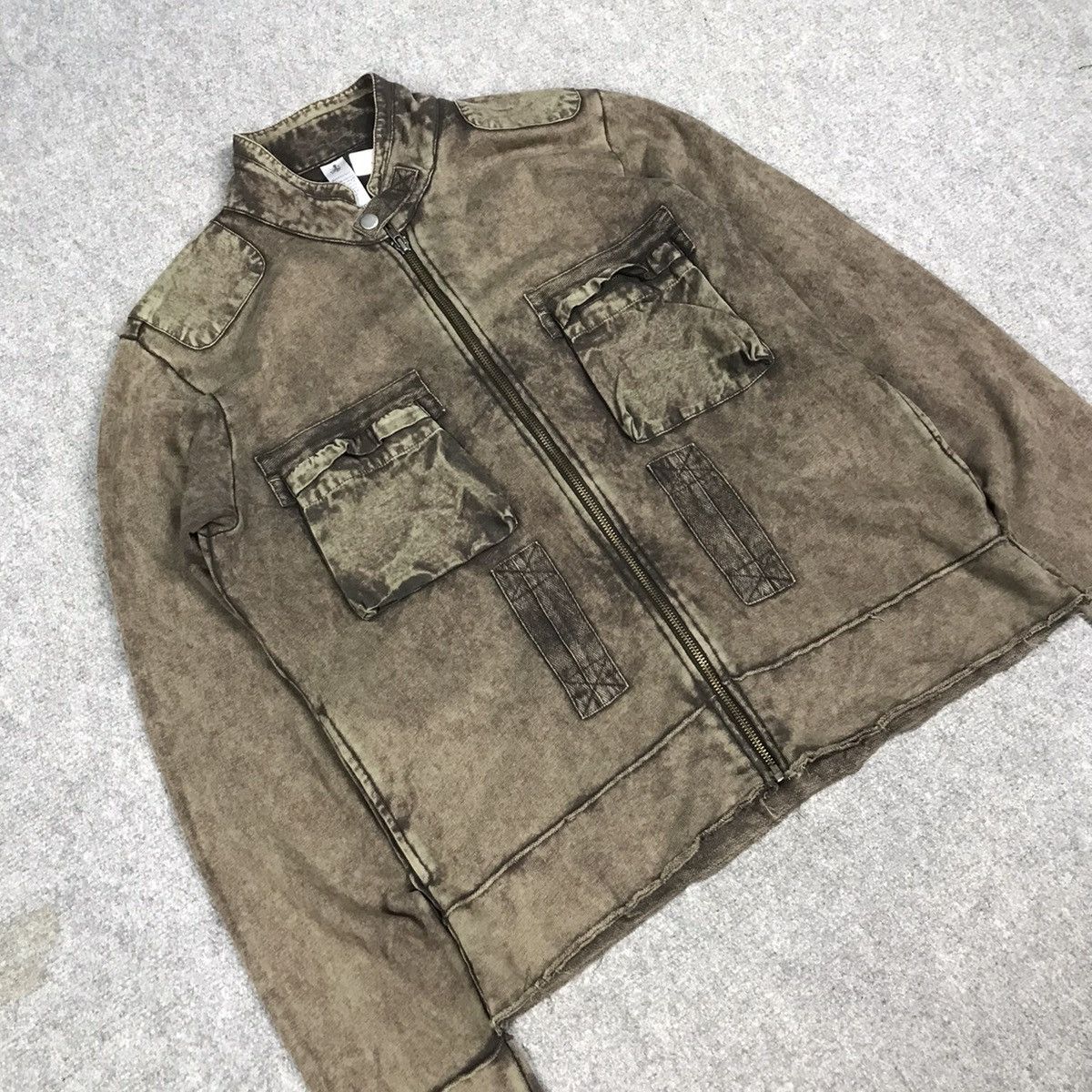 If Six Was Nine × Japanese Brand × Le Grande Bleu (L.G.B.) BIEED FOR LOVE JAPAN BRAND PUNK STYLE COTTON JACKET Size US S / EU 44-46 / 1 - 5 Thumbnail