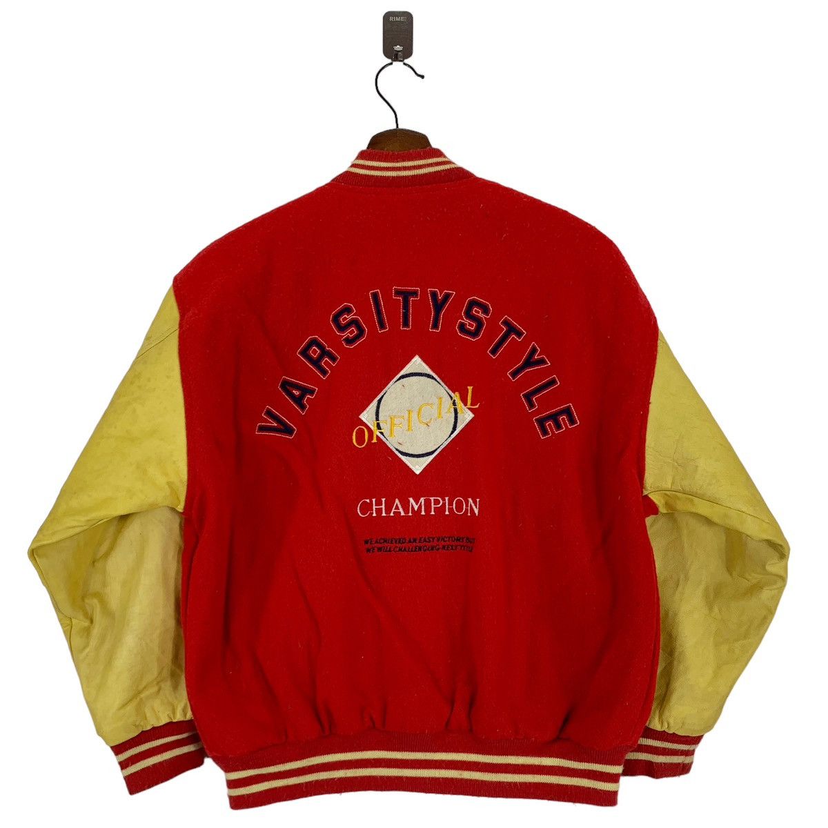 Vintage VINTAGE ST LOUIS VARSITY LEATHER BOMBER JACKET Size US M / EU 48-50 / 2 - 2 Thumbnail