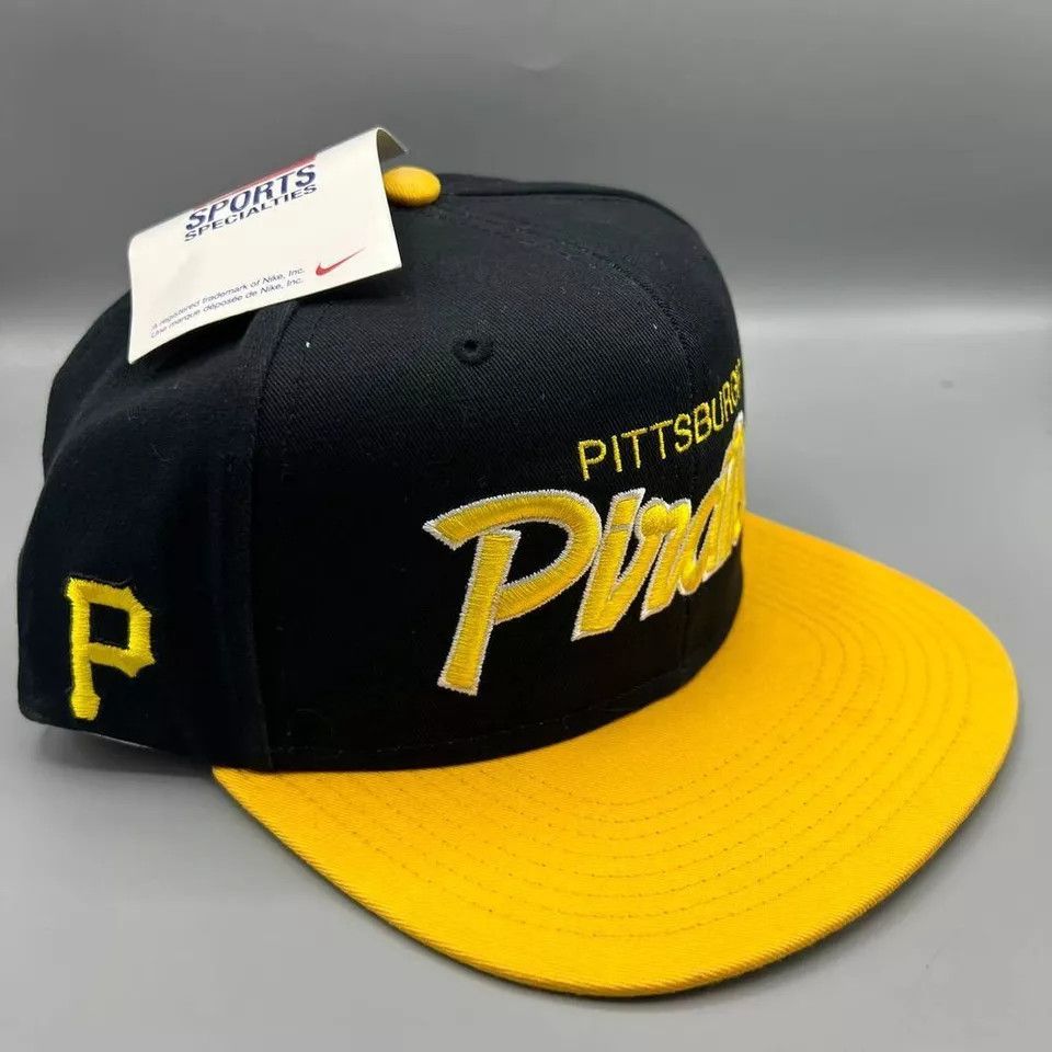 Sports Specialties Pittsburgh Pirates Hat Men Sports Specialties Snap Back Cap Size ONE SIZE - 3 Thumbnail