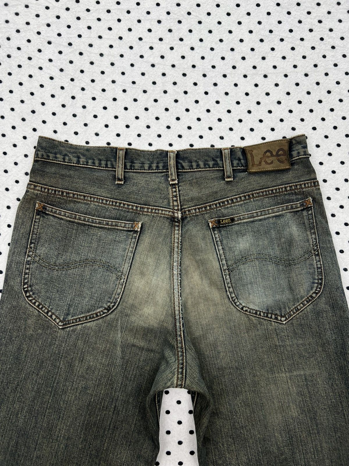 Lee Lee Dirty Distressed Denim Size US 34 / EU 50 - 6 Thumbnail