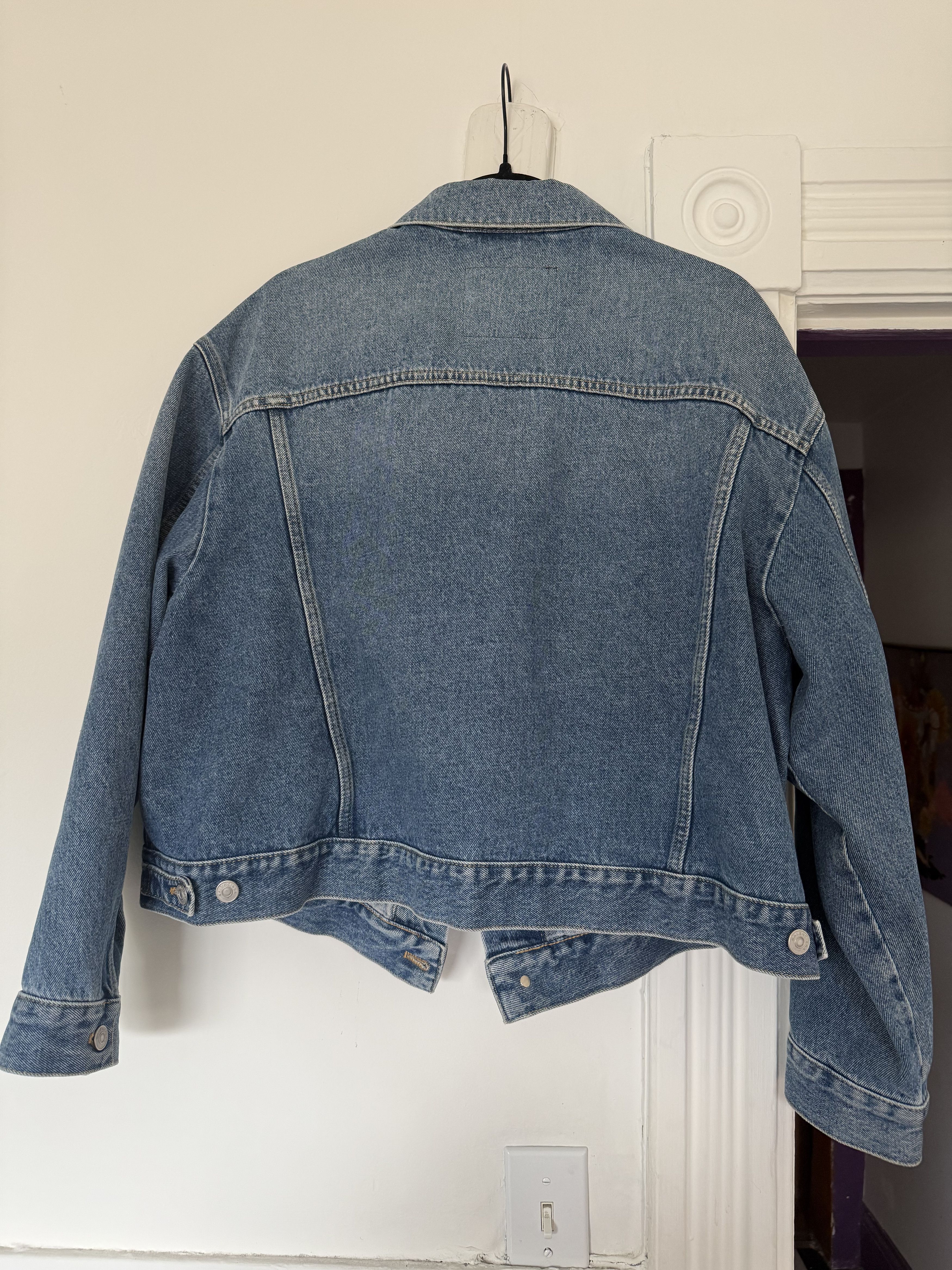 Balenciaga Swing Denim Jacket Size US M / EU 48-50 / 2 - 2 Thumbnail