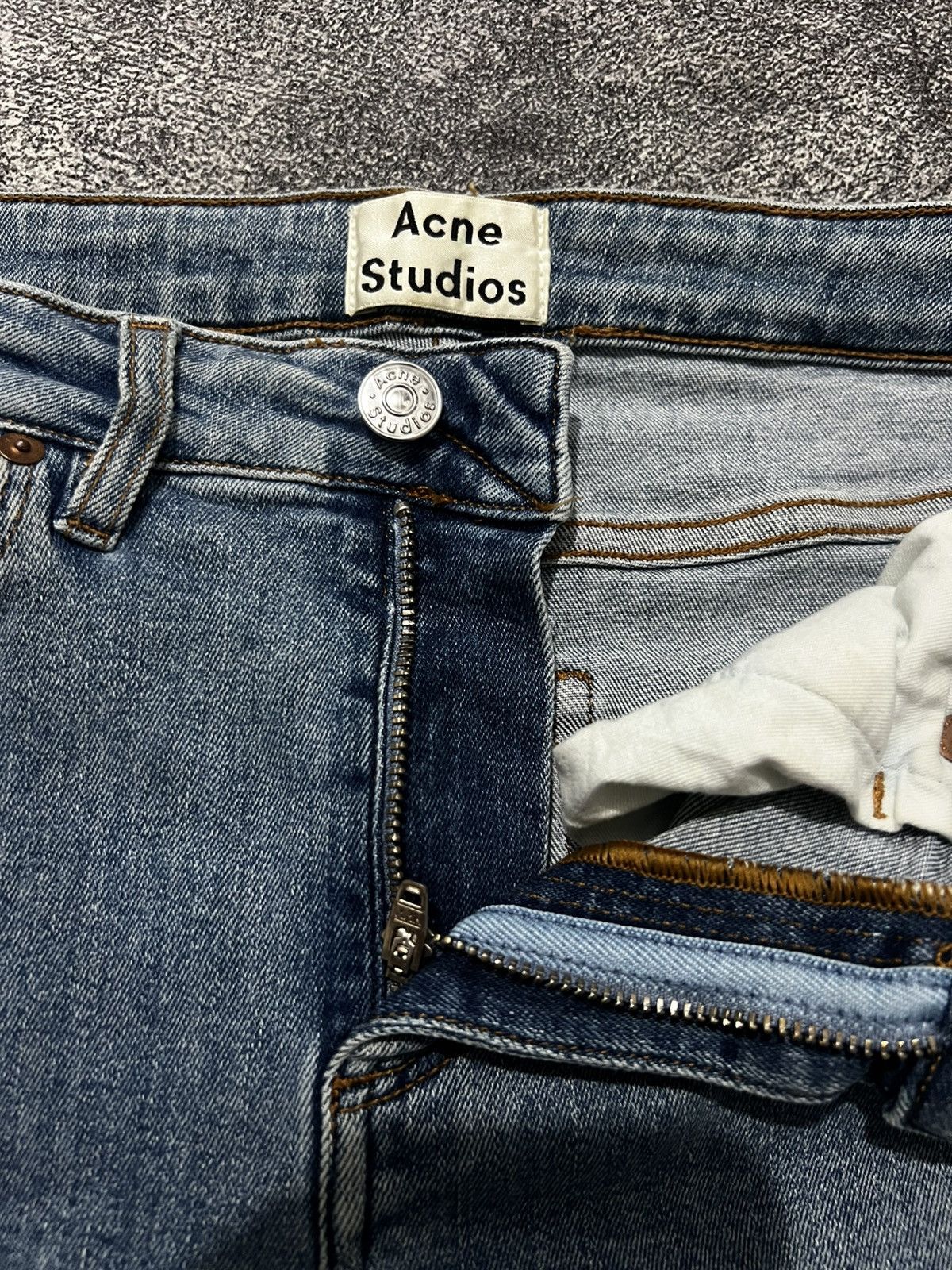 Acne Studios Acne Studios Skin 5 Mid Vtg Jeans Size 28" / US 6 / IT 42 - 9 Thumbnail