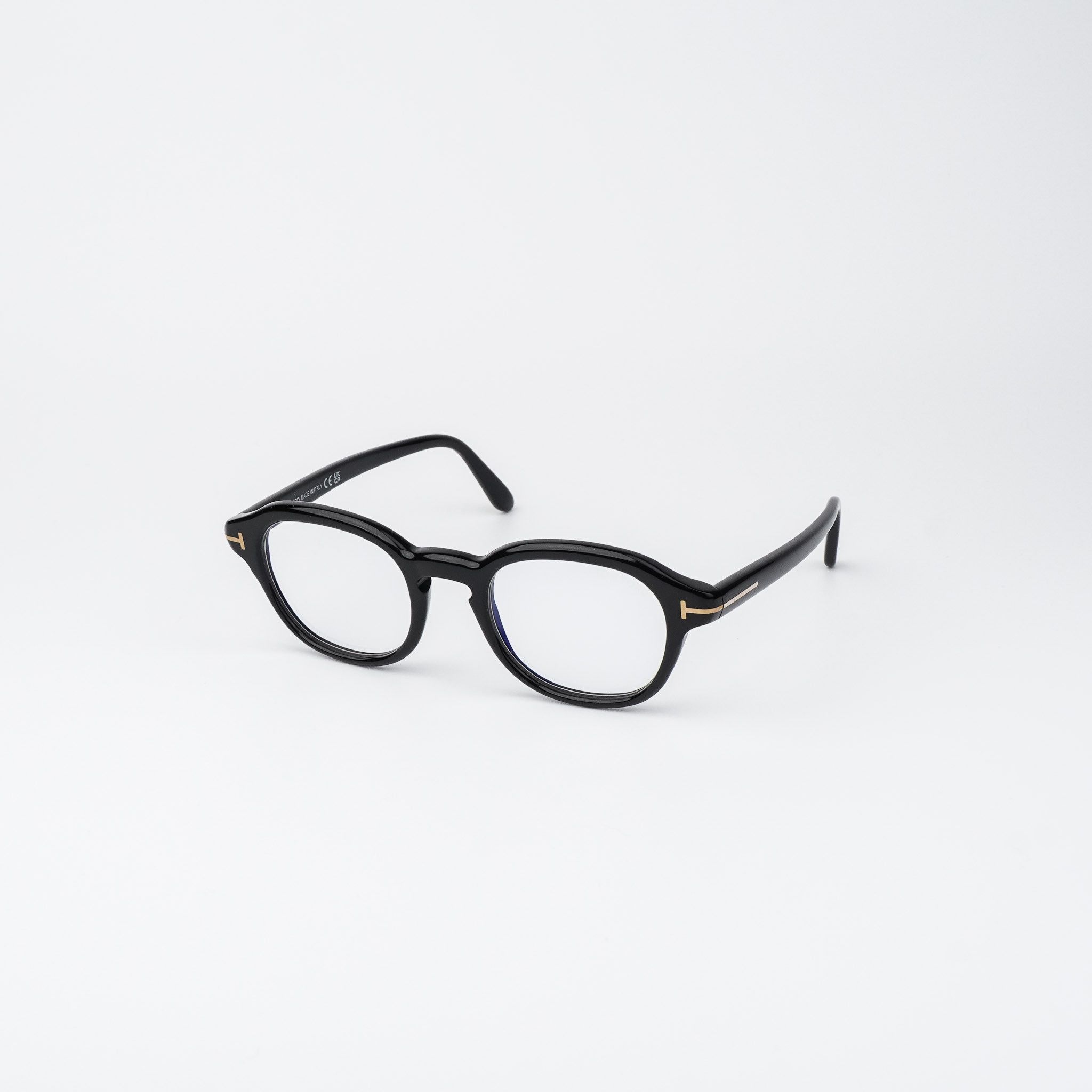 Tom Ford Tom Ford Men Eyeglasses Round FT5871-B 001 NEW AUTHENTIC Size ONE SIZE - 3 Thumbnail